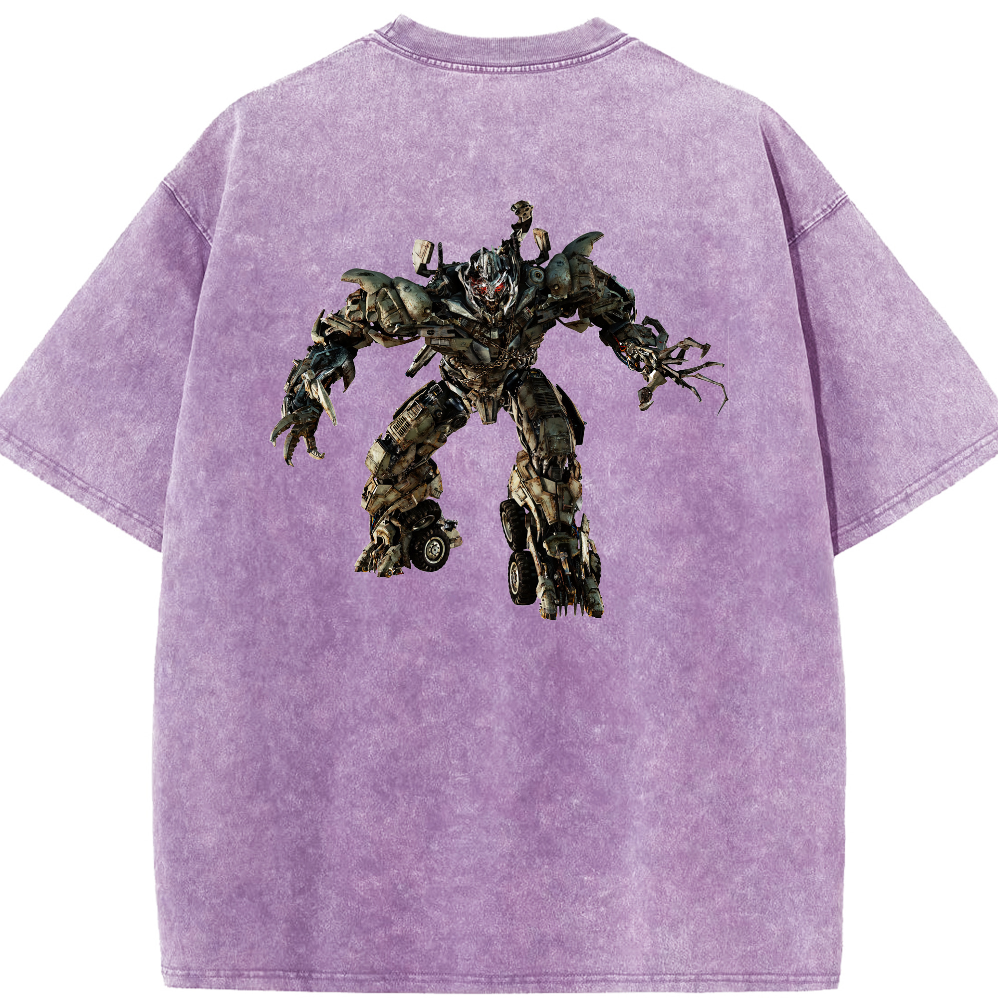 Transformers トランスフォーマー 綿100% ヴィンテージ風 半袖Tシャツ（背面プリント）