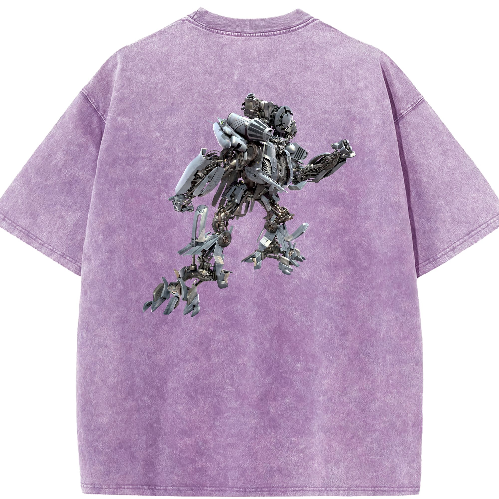 Transformers トランスフォーマー 綿100% ヴィンテージ風 半袖Tシャツ（背面プリント）