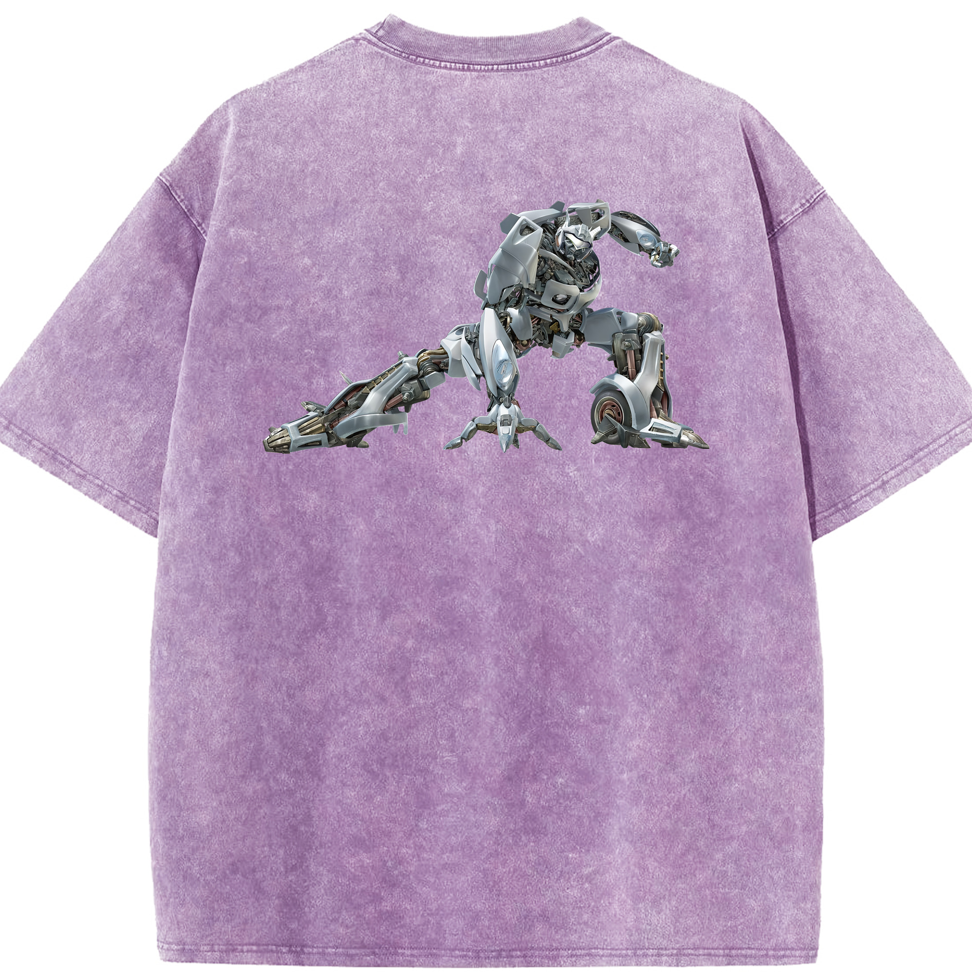（画像用） Transformers トランスフォーマー 綿100% ヴィンテージ風 半袖Tシャツ（背面プリント）