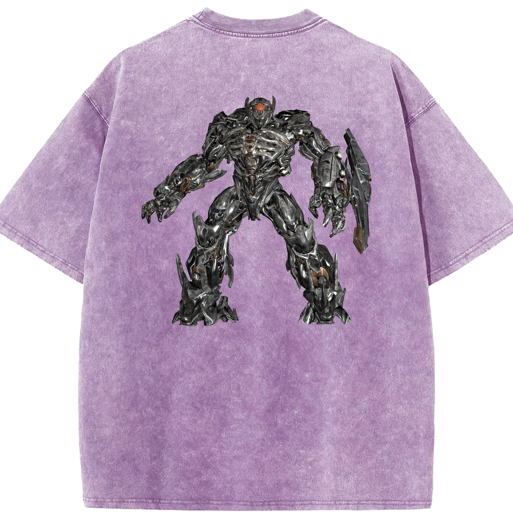 （画像用） Transformers トランスフォーマー 綿100% ヴィンテージ風 半袖Tシャツ（背面プリント）