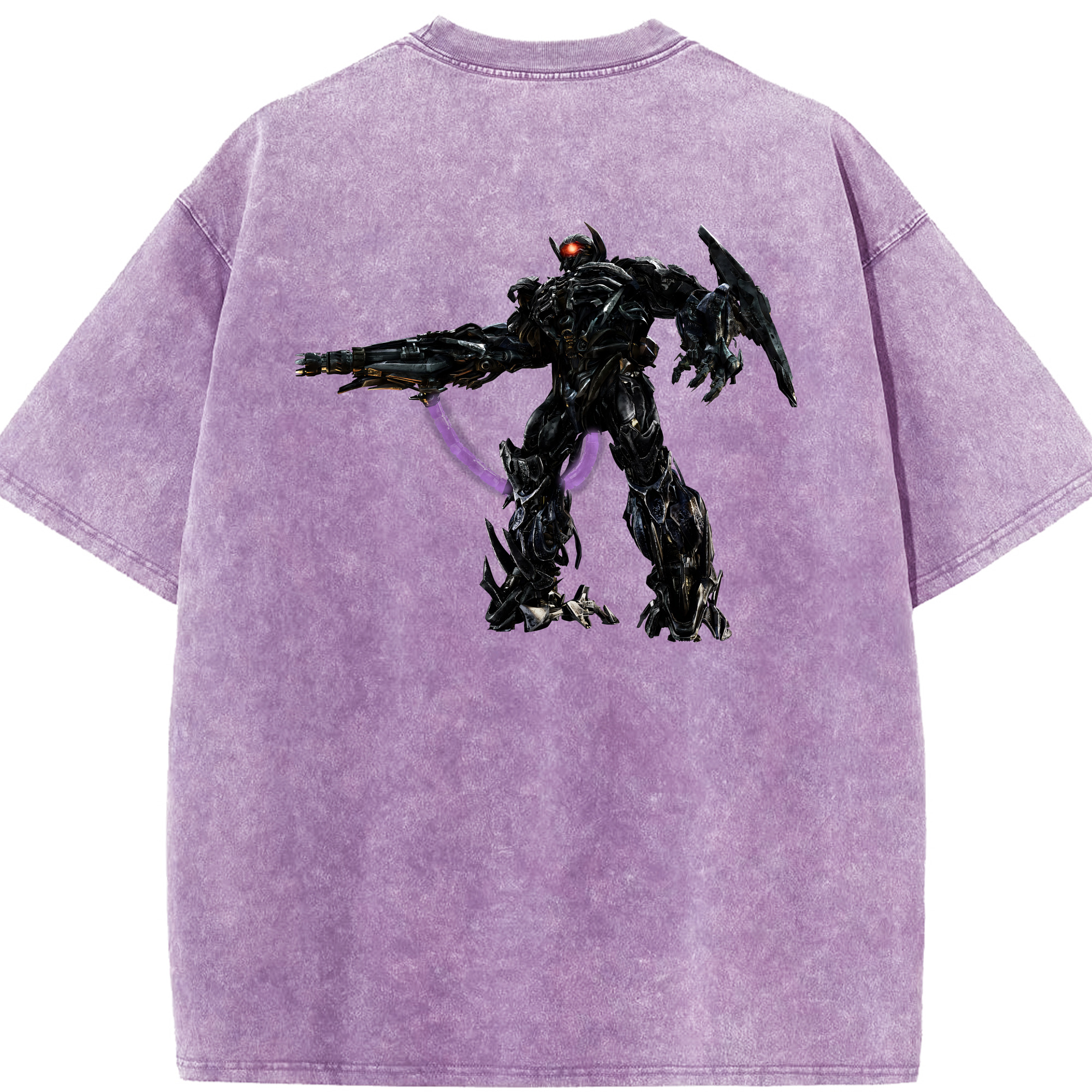（画像用） Transformers トランスフォーマー 綿100% ヴィンテージ風 半袖Tシャツ（背面プリント）