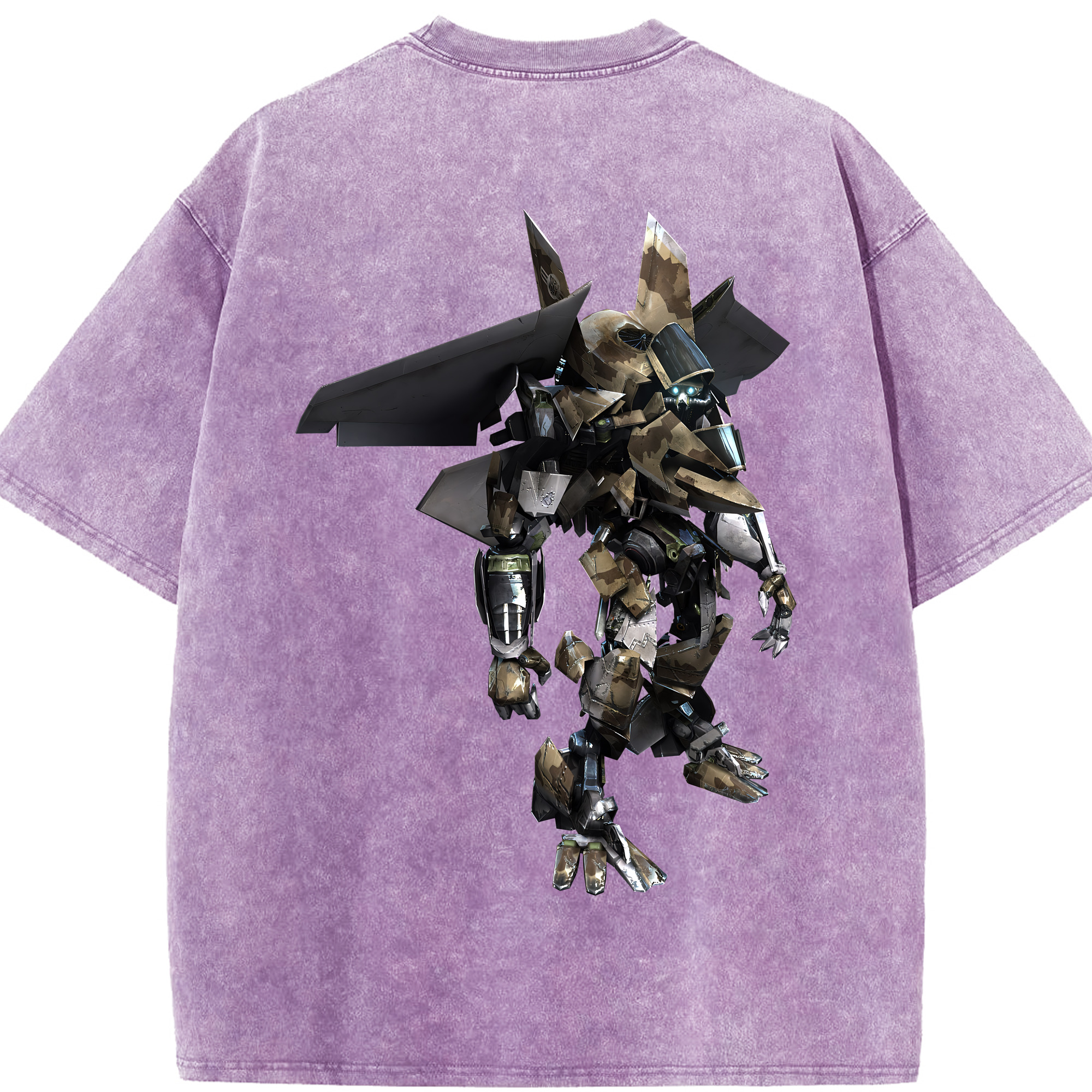 （画像用） Transformers トランスフォーマー 綿100% ヴィンテージ風 半袖Tシャツ（背面プリント）