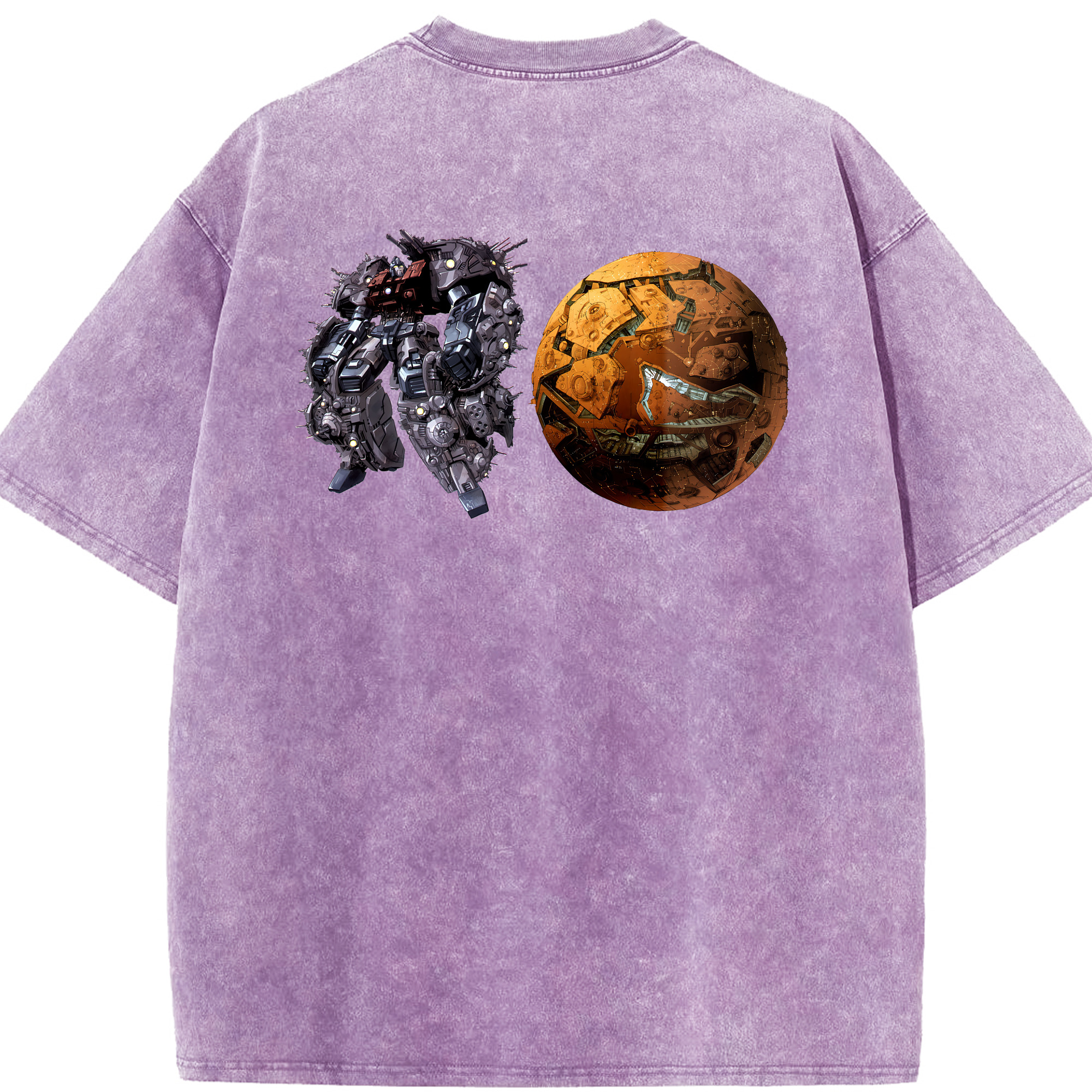（画像用） Transformers トランスフォーマー 綿100% ヴィンテージ風 半袖Tシャツ（背面プリント）