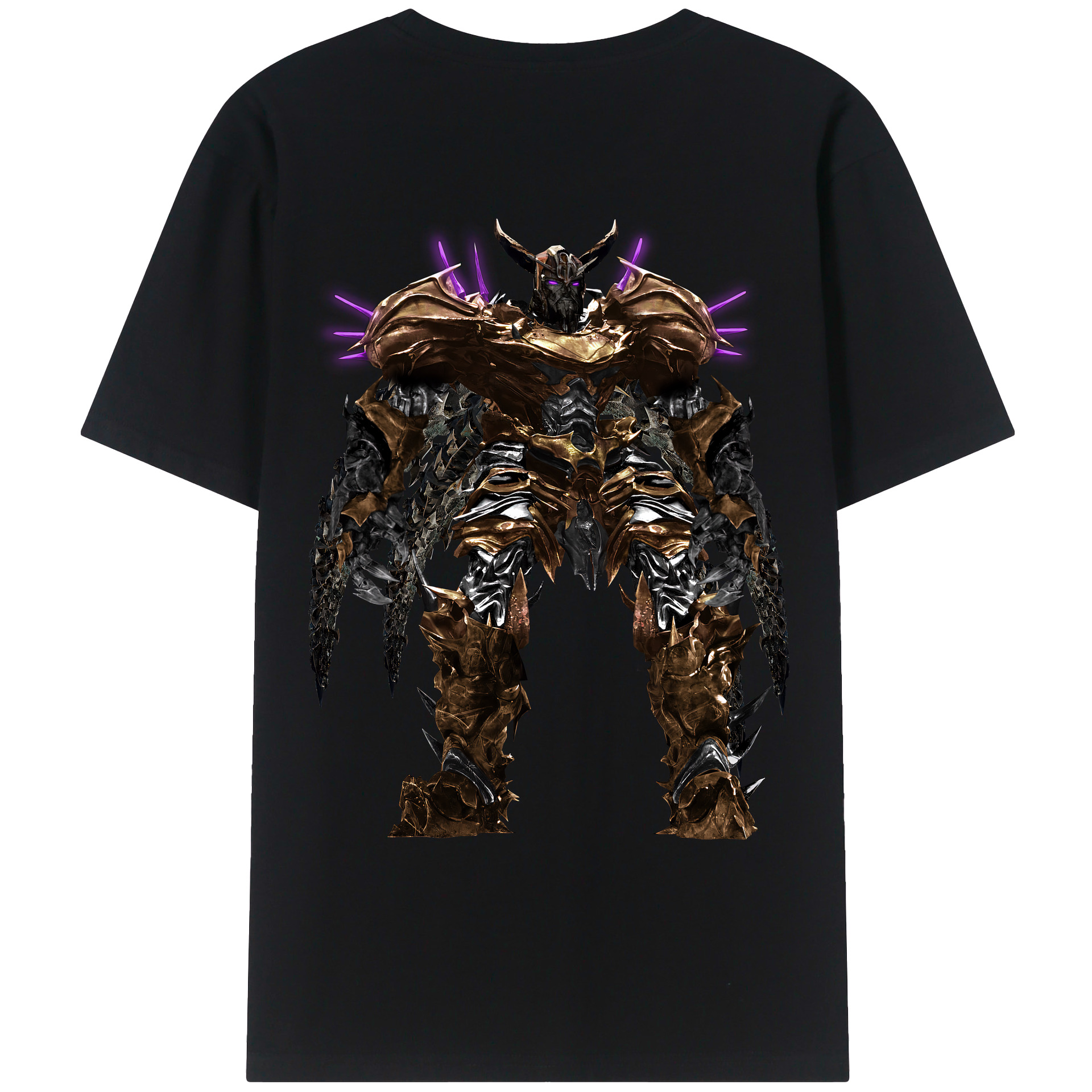 （画像用） Transformers トランスフォーマー 綿100％ メンズ半袖Tシャツ（バックプリント） 通気性