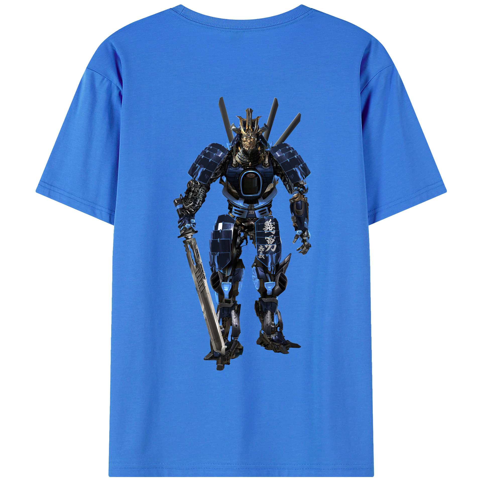 （画像用） Transformers トランスフォーマー 綿100％ メンズ半袖Tシャツ（バックプリント） 通気性