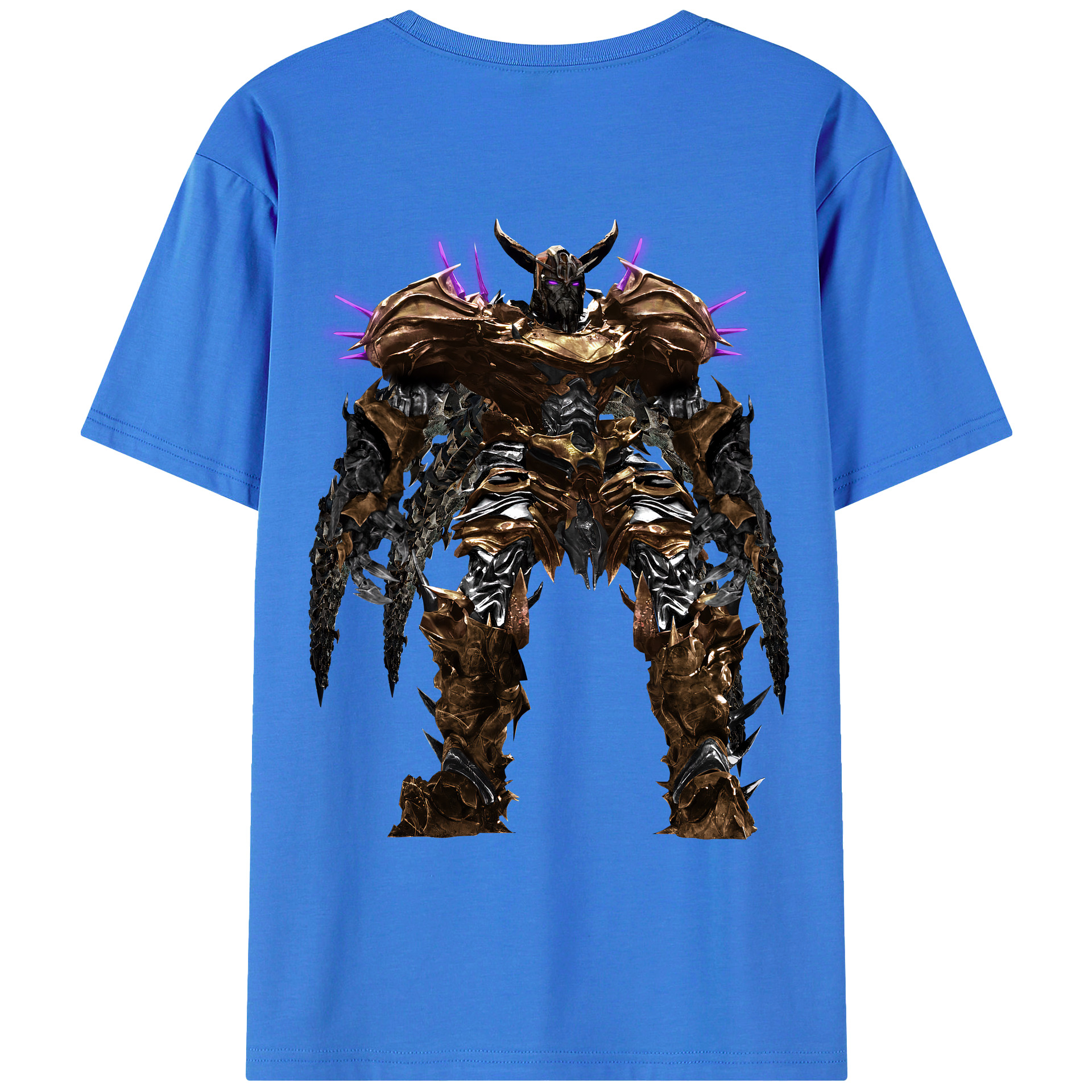 （画像用） Transformers トランスフォーマー 綿100％ メンズ半袖Tシャツ（バックプリント） 通気性