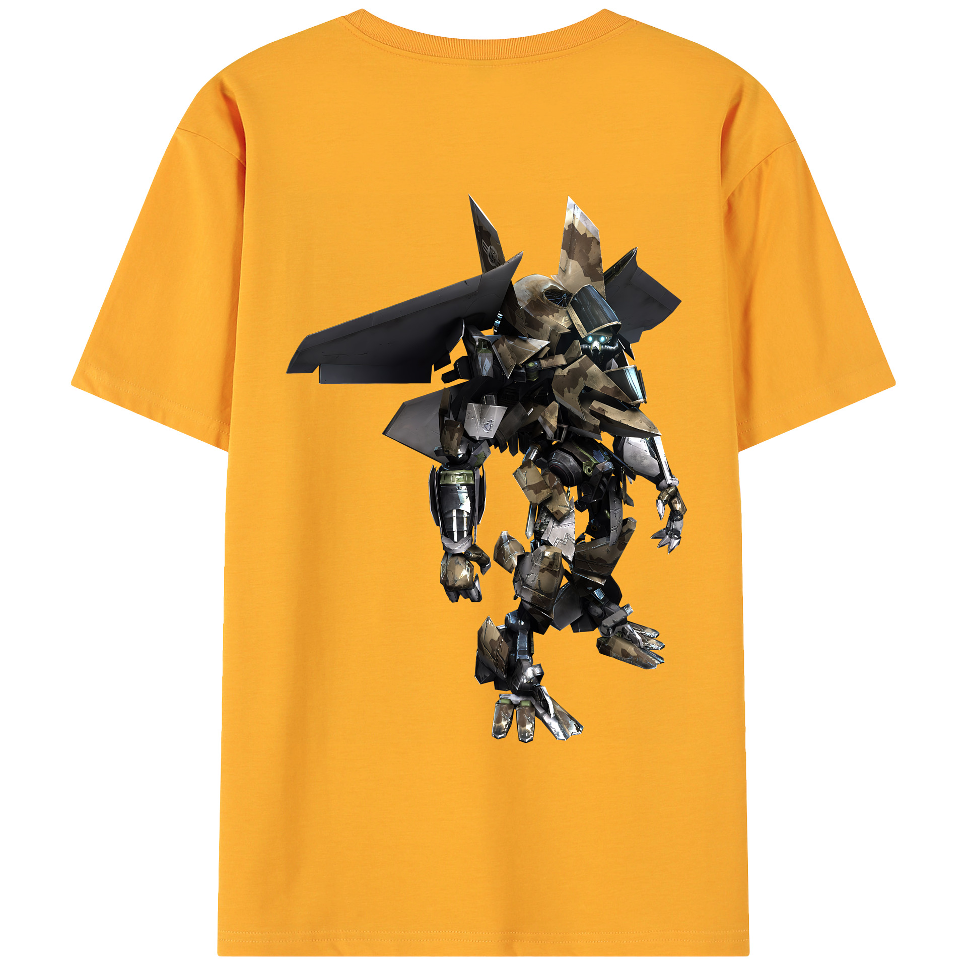 （画像用） Transformers トランスフォーマー 綿100％ メンズ半袖Tシャツ（バックプリント） 通気性