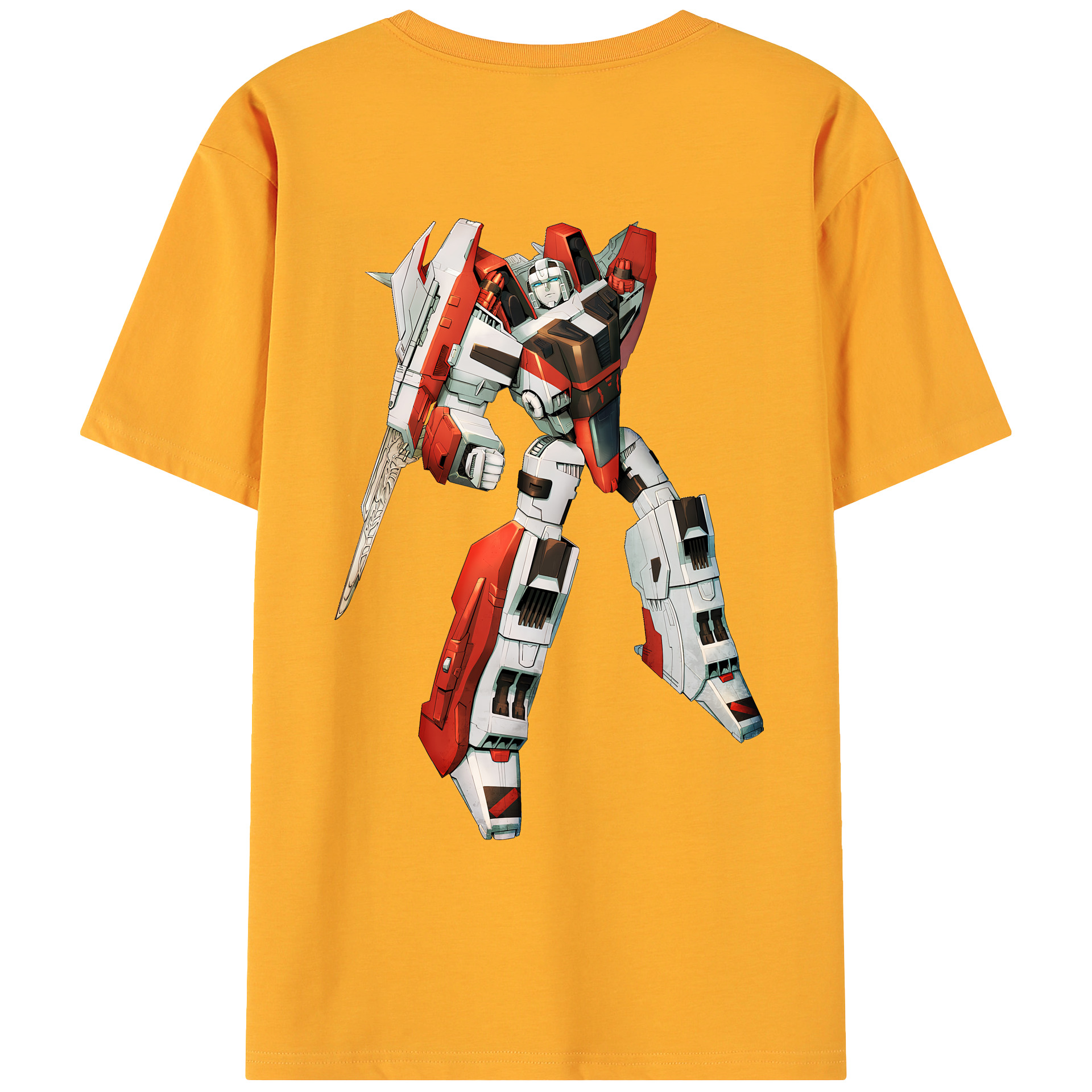 （画像用） Transformers トランスフォーマー 綿100％ メンズ半袖Tシャツ（バックプリント） 通気性