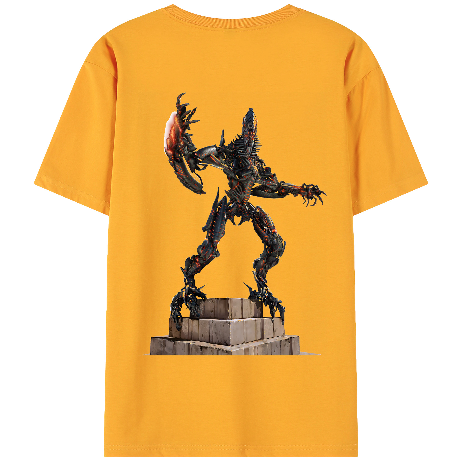 （画像用） Transformers トランスフォーマー 綿100％ メンズ半袖Tシャツ（バックプリント） 通気性