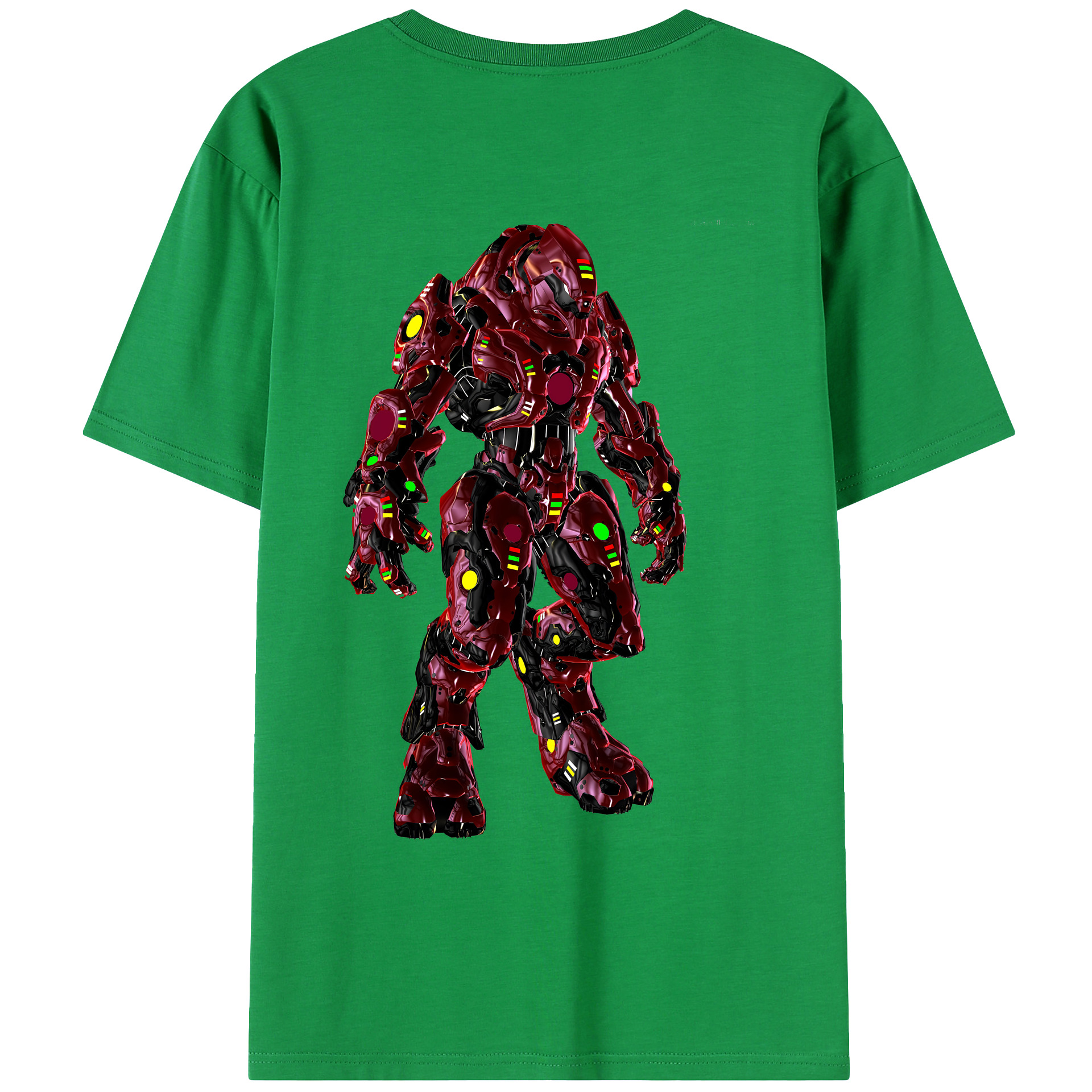 （画像用） Transformers トランスフォーマー 綿100％ メンズ半袖Tシャツ（バックプリント） 通気性