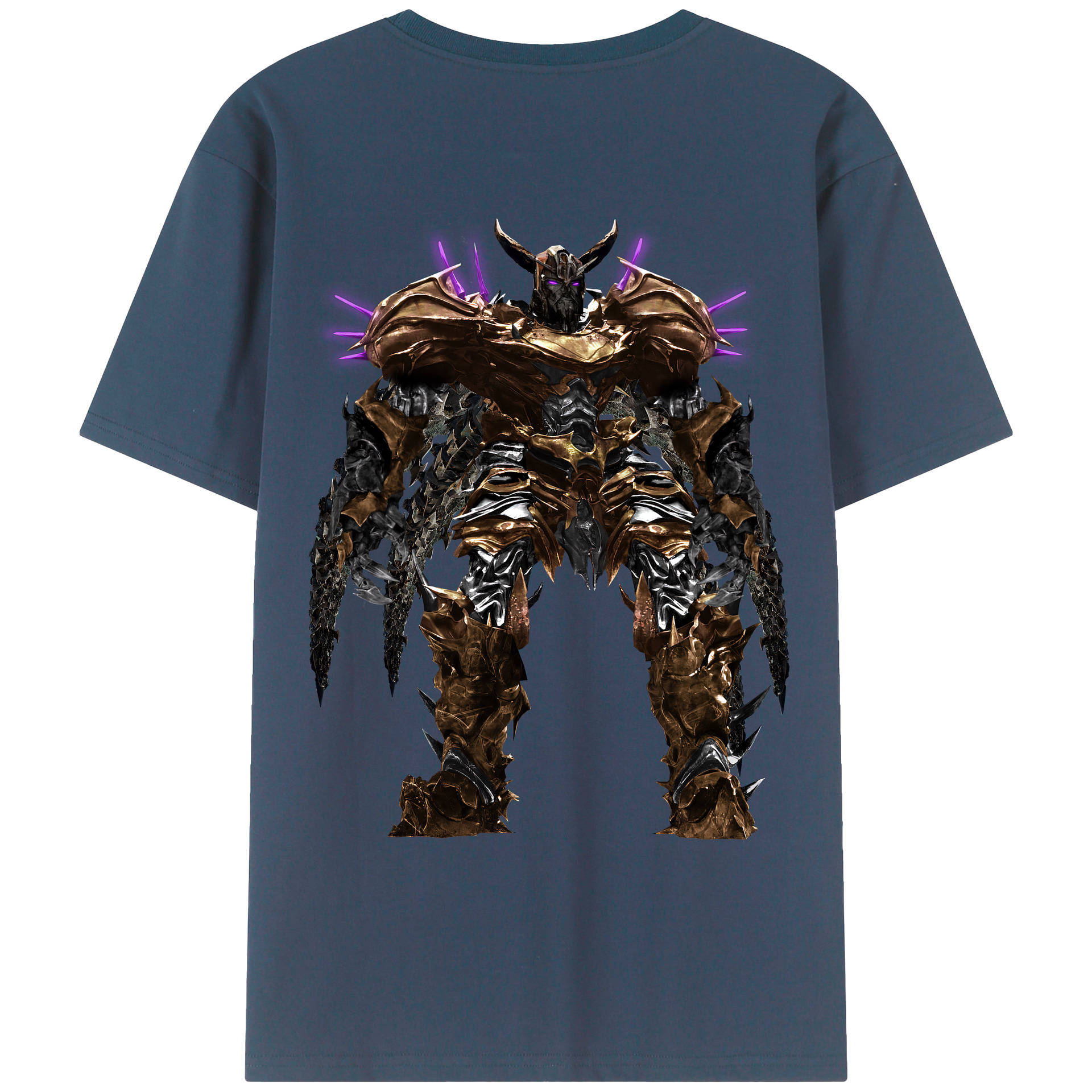 （画像用） Transformers トランスフォーマー 綿100％ メンズ半袖Tシャツ（バックプリント） 通気性