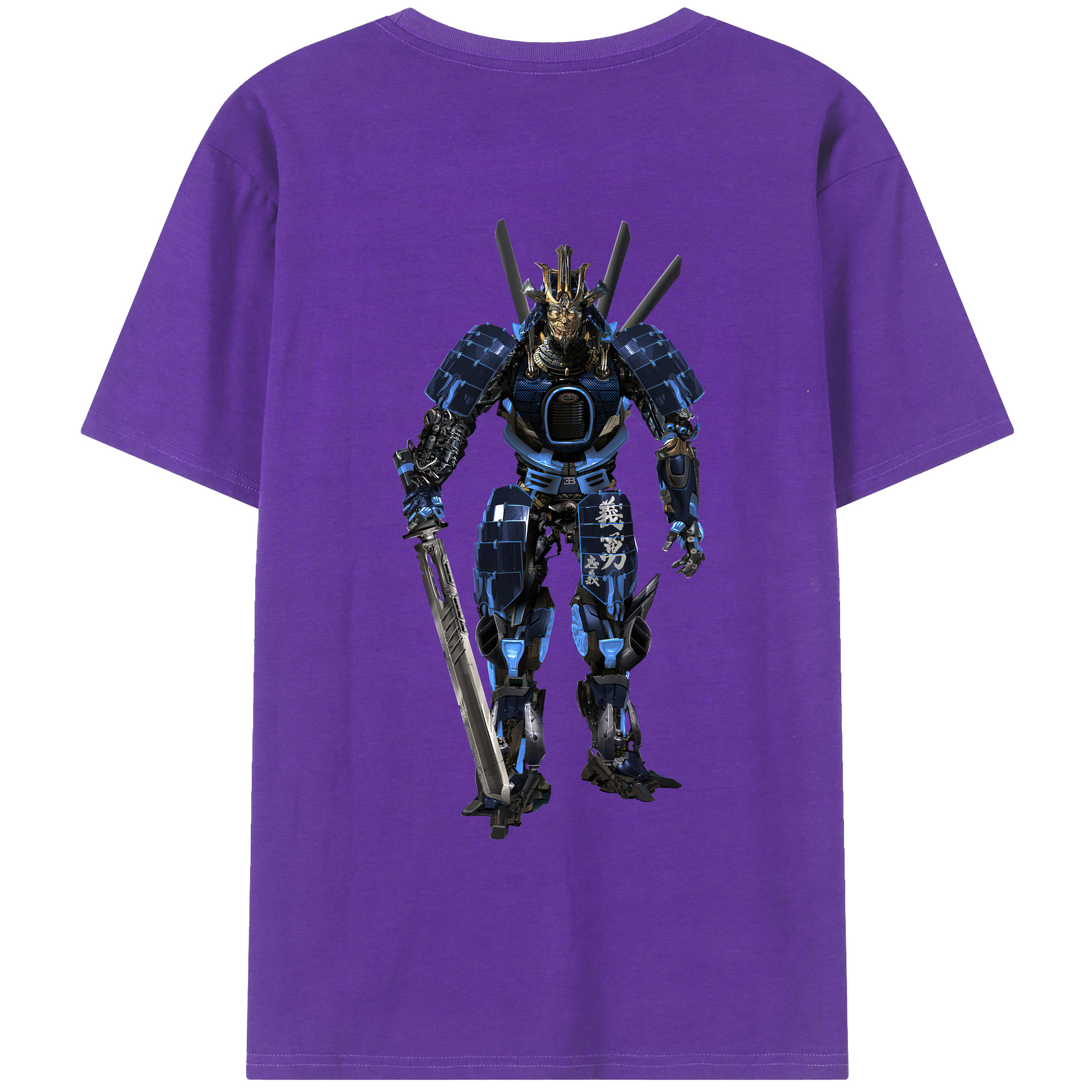 （画像用） Transformers トランスフォーマー 綿100％ メンズ半袖Tシャツ（バックプリント） 通気性