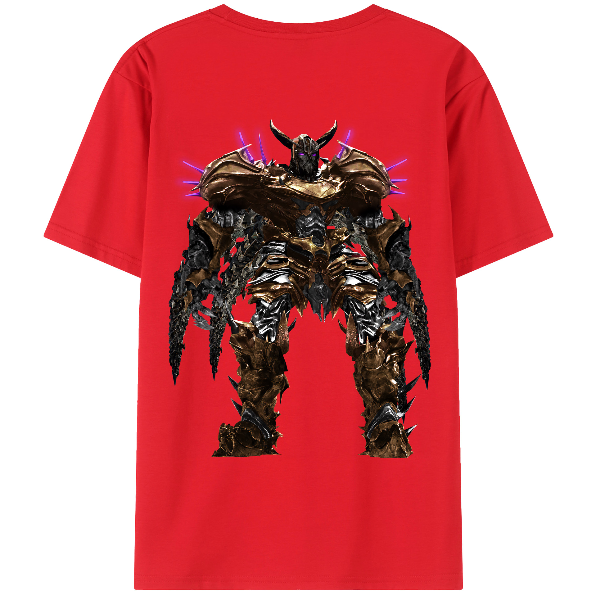 （画像用） Transformers トランスフォーマー 綿100％ メンズ半袖Tシャツ（バックプリント） 通気性
