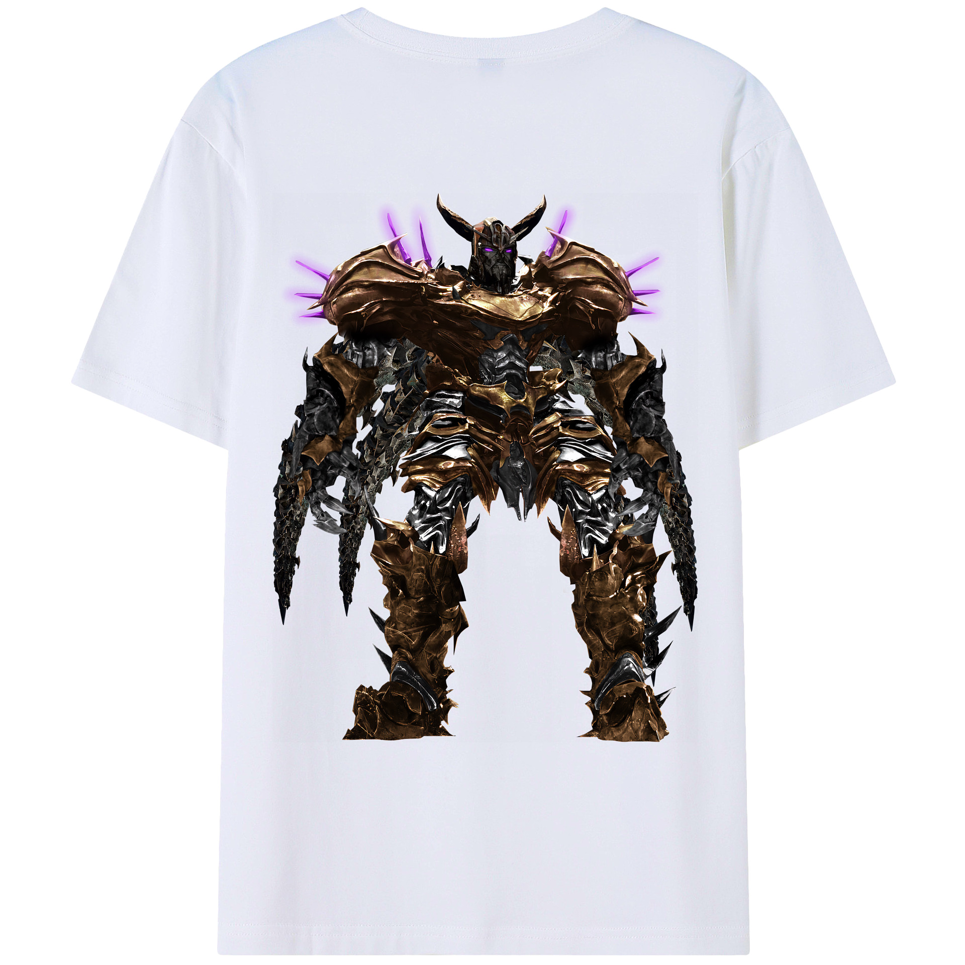 （画像用） Transformers トランスフォーマー 綿100％ メンズ半袖Tシャツ（バックプリント） 通気性