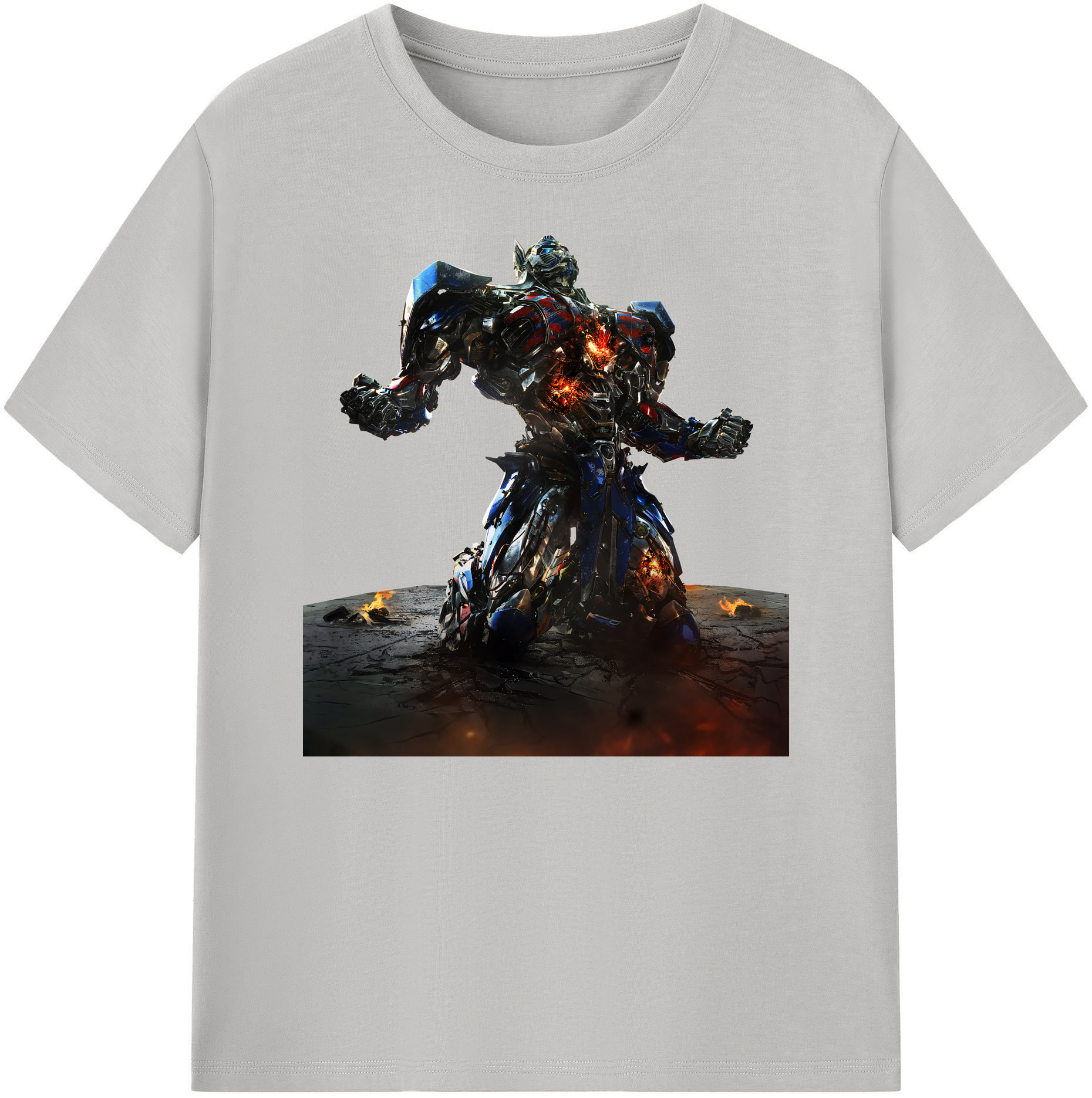 （画像用） Transformers トランスフォーマー 綿100％ メンズ半袖Tシャツ｜肌触りやわらか＆通気性