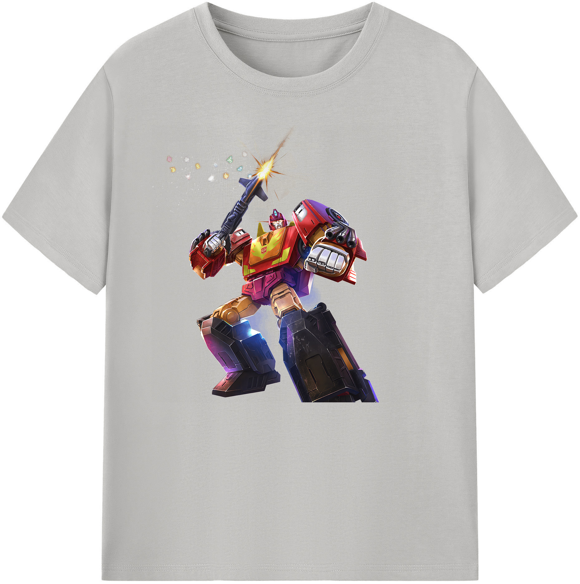 （画像用） Transformers トランスフォーマー 綿100％ メンズ半袖Tシャツ｜肌触りやわらか＆通気性
