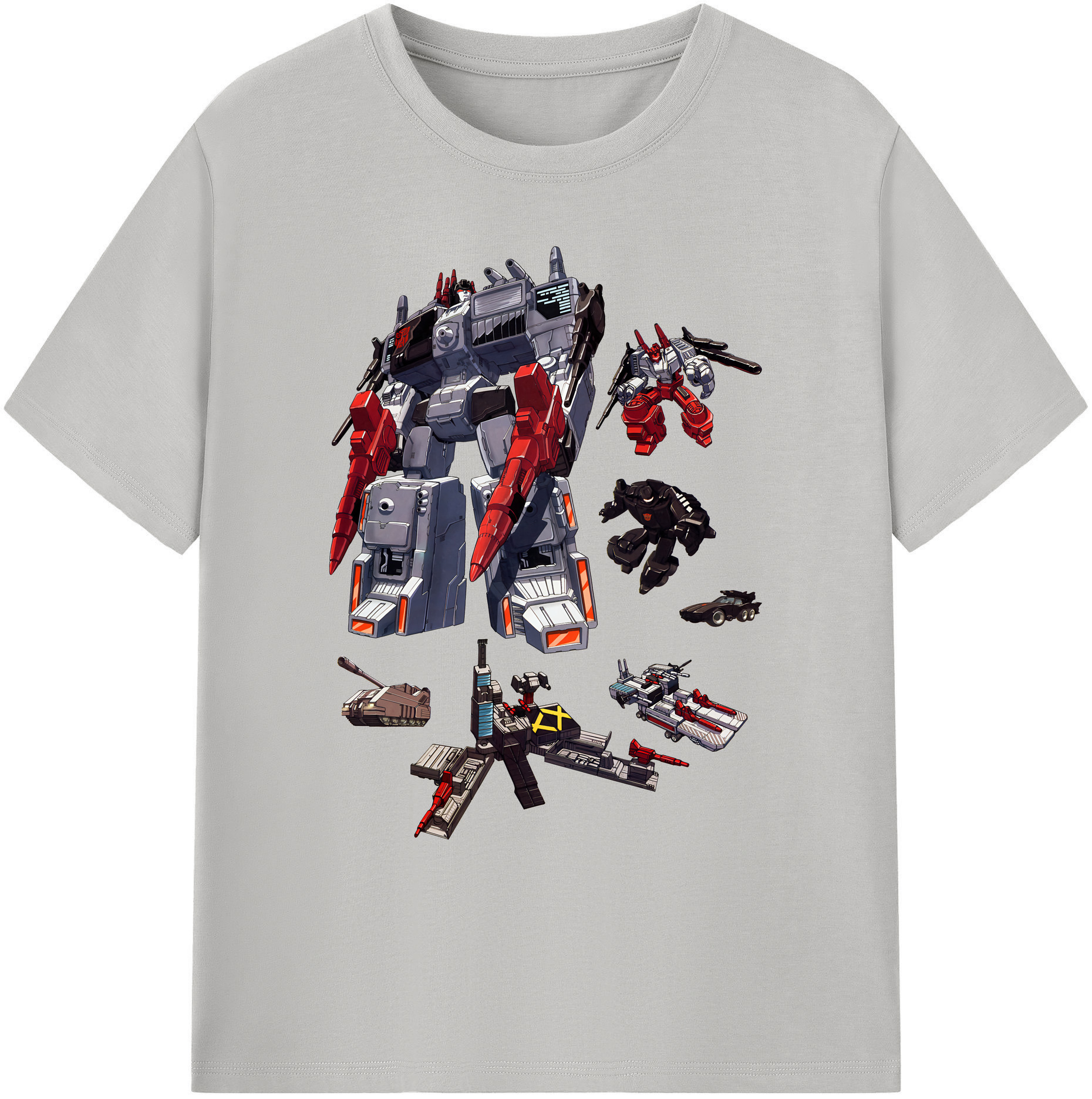 （画像用） Transformers トランスフォーマー 綿100％ メンズ半袖Tシャツ｜肌触りやわらか＆通気性