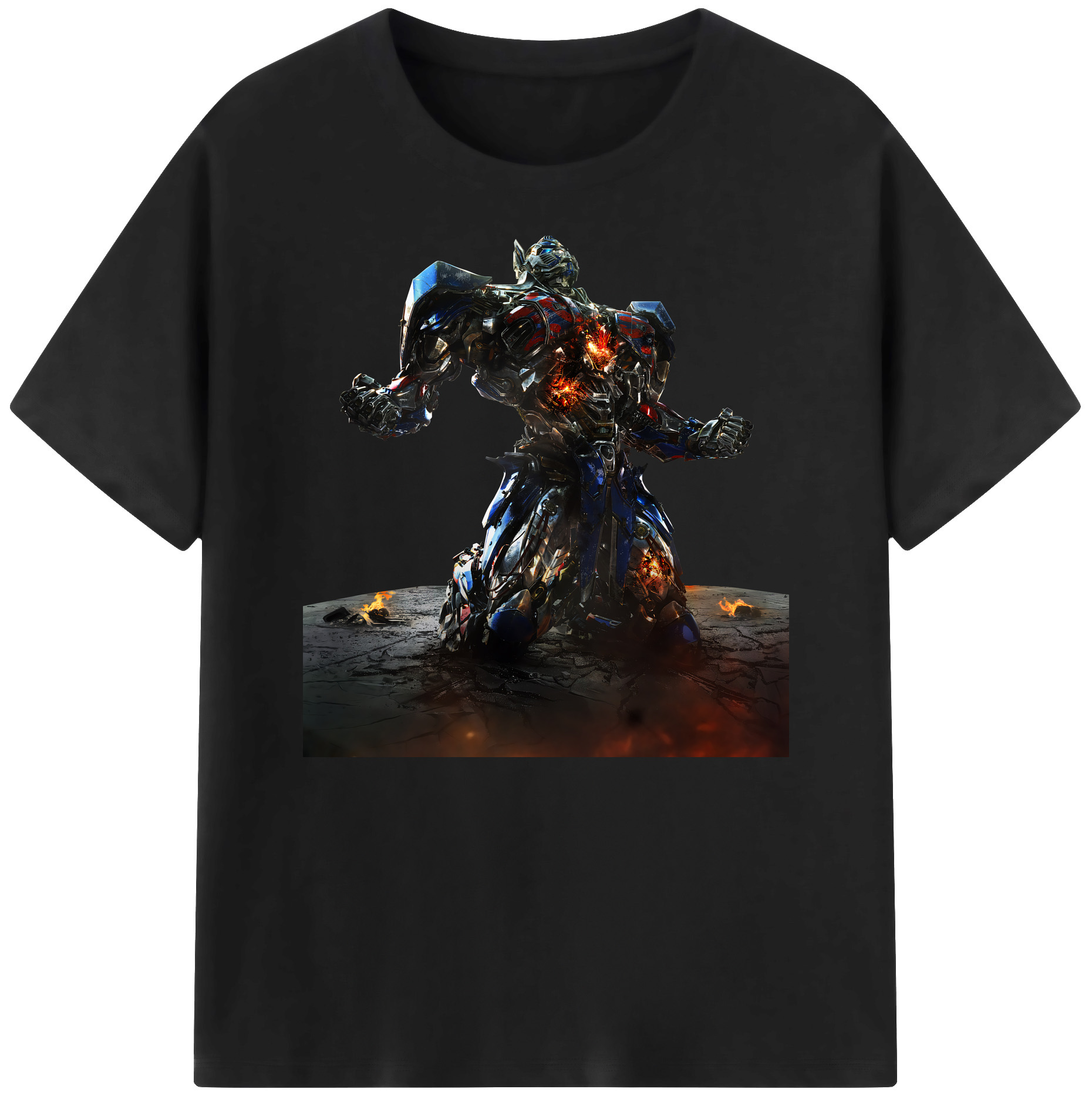 （画像用） Transformers トランスフォーマー 綿100％ メンズ半袖Tシャツ｜肌触りやわらか＆通気性