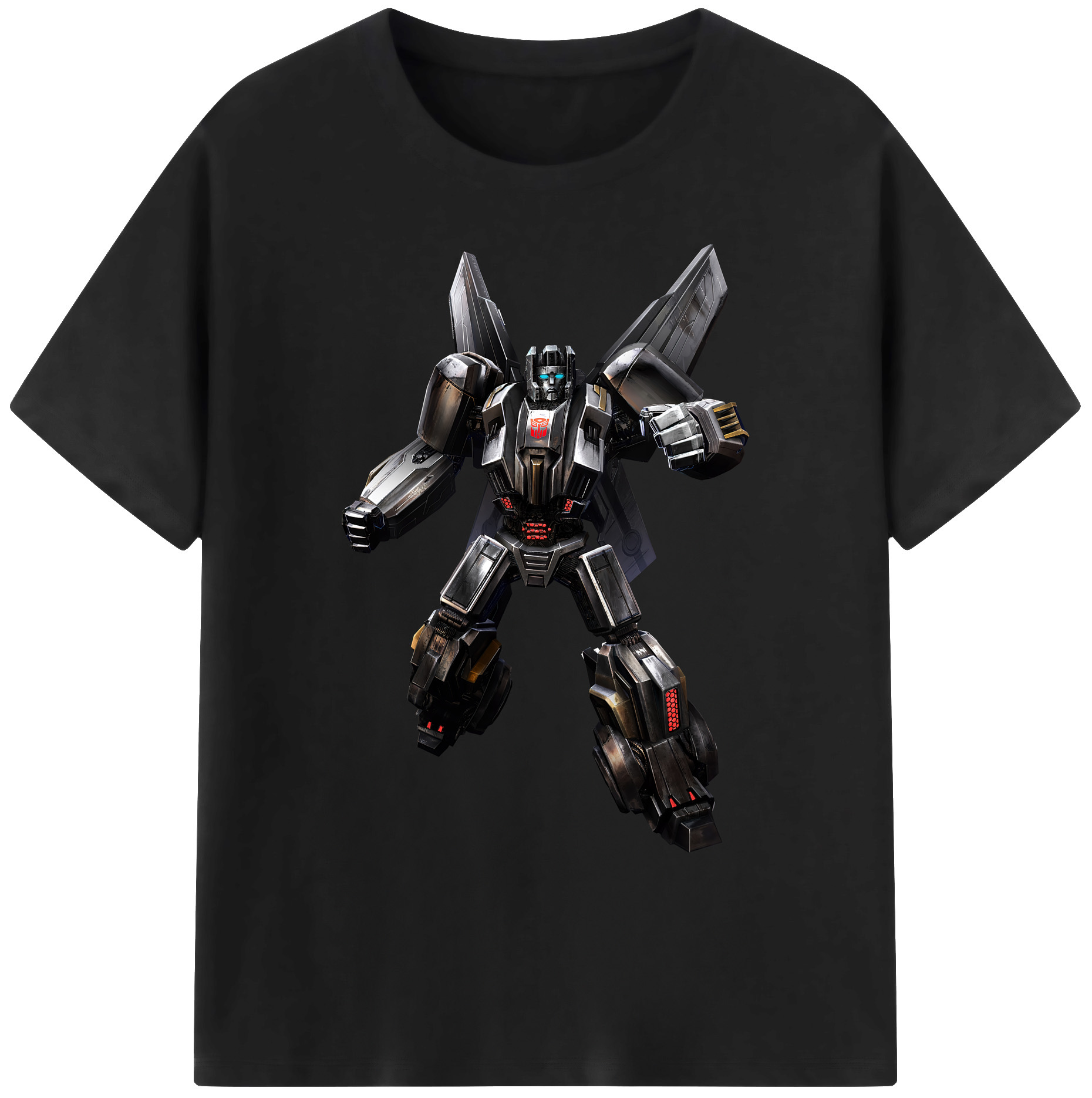 （画像用） Transformers トランスフォーマー 綿100％ メンズ半袖Tシャツ｜肌触りやわらか＆通気性