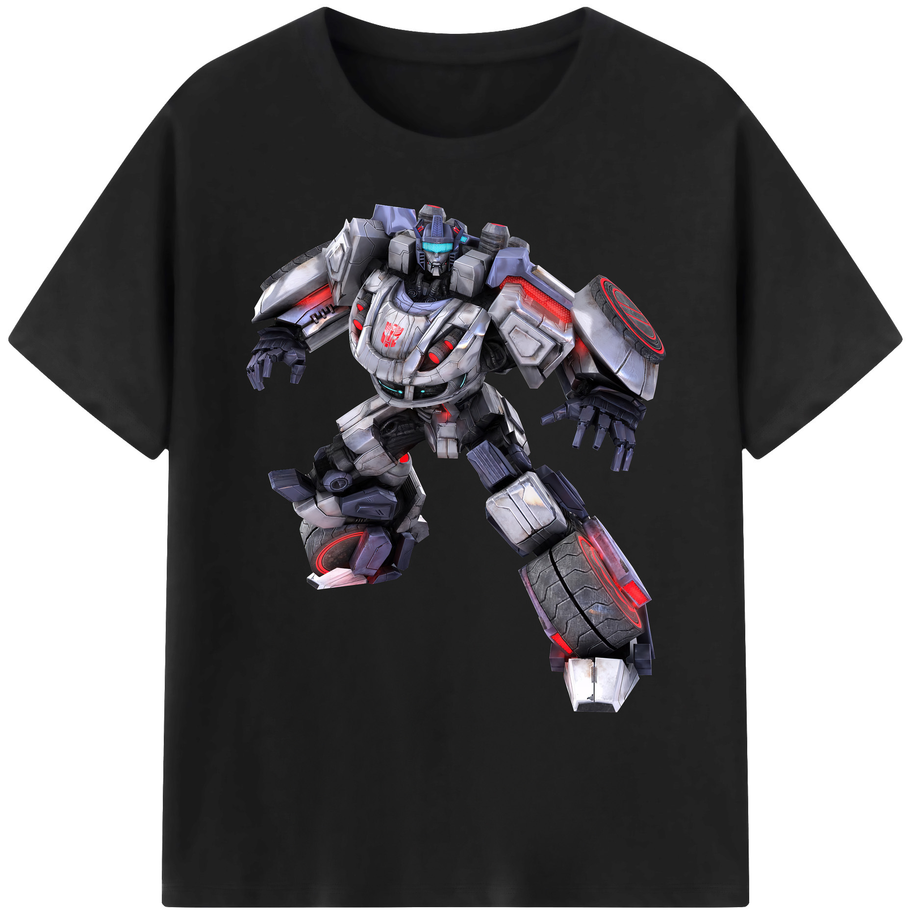 （画像用） Transformers トランスフォーマー 綿100％ メンズ半袖Tシャツ｜肌触りやわらか＆通気性