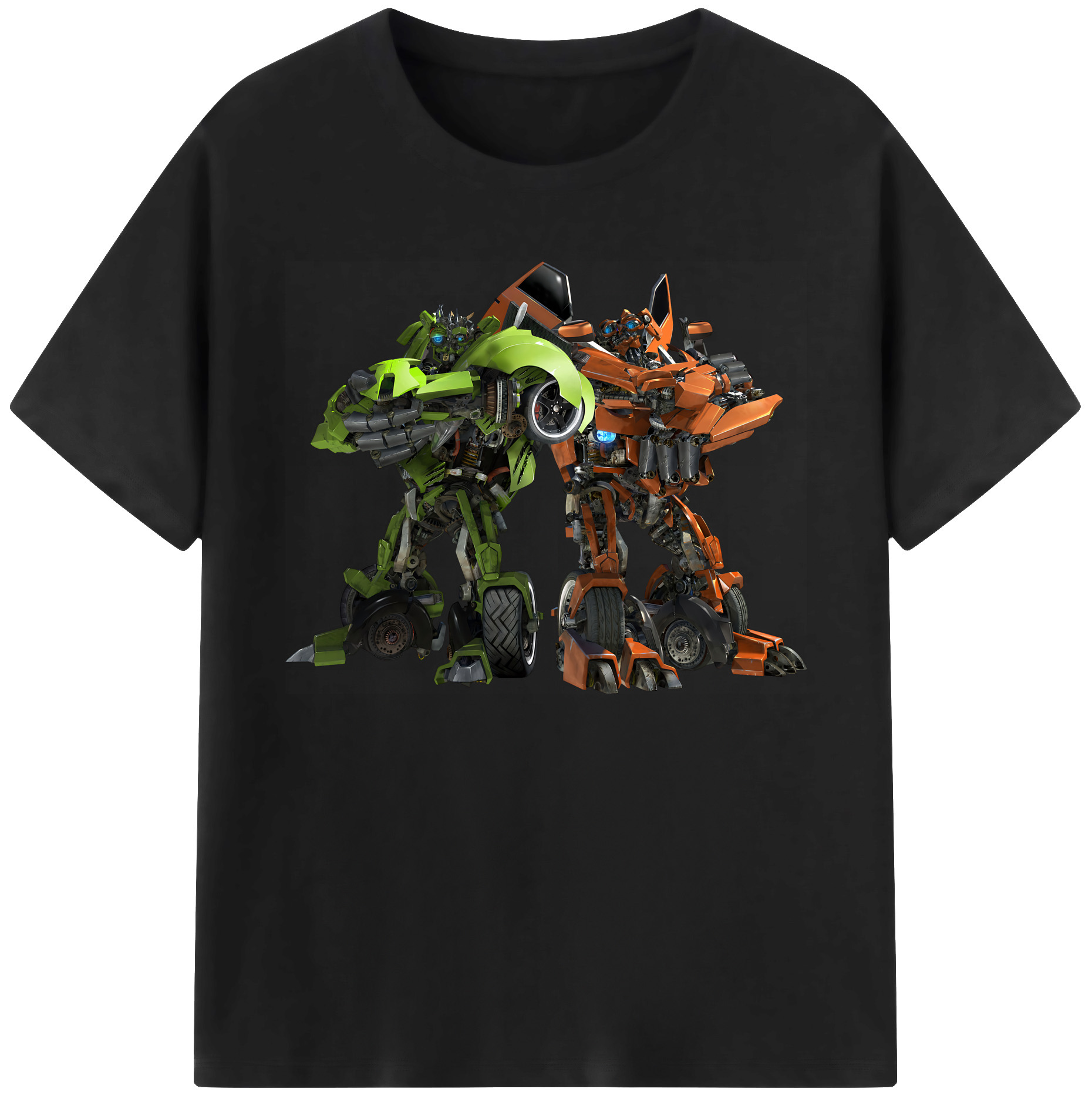 （画像用） Transformers トランスフォーマー 綿100％ メンズ半袖Tシャツ｜肌触りやわらか＆通気性