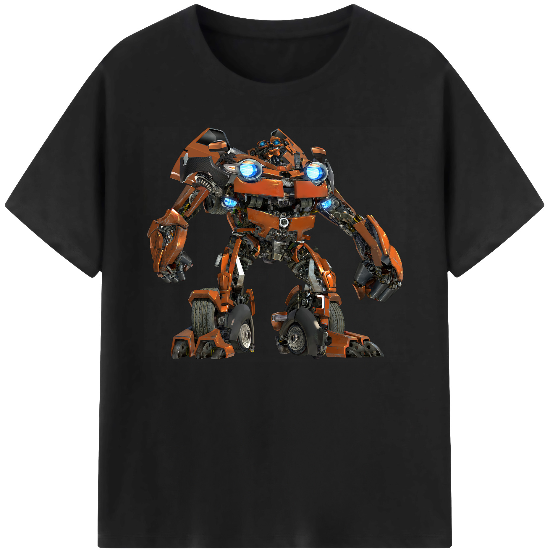 （画像用） Transformers トランスフォーマー 綿100％ メンズ半袖Tシャツ｜肌触りやわらか＆通気性