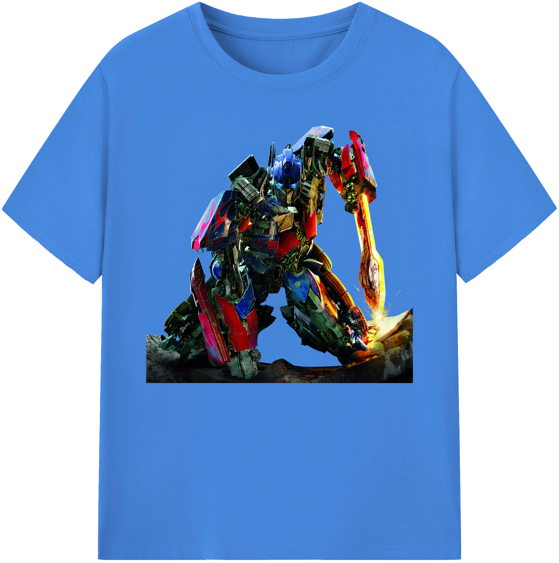 （画像用） Transformers トランスフォーマー 綿100％ メンズ半袖Tシャツ｜肌触りやわらか＆通気性