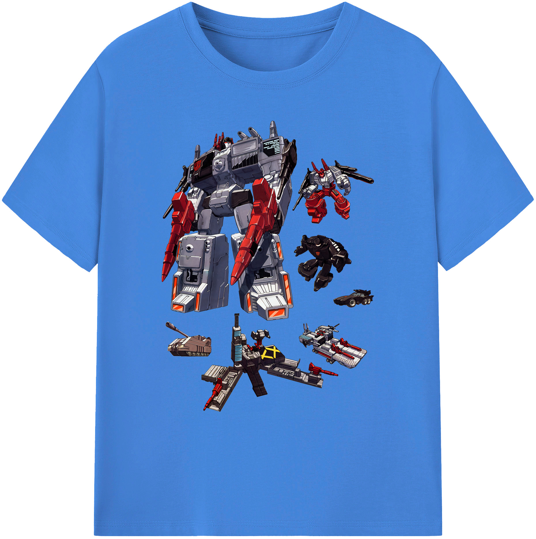 （画像用） Transformers トランスフォーマー 綿100％ メンズ半袖Tシャツ｜肌触りやわらか＆通気性