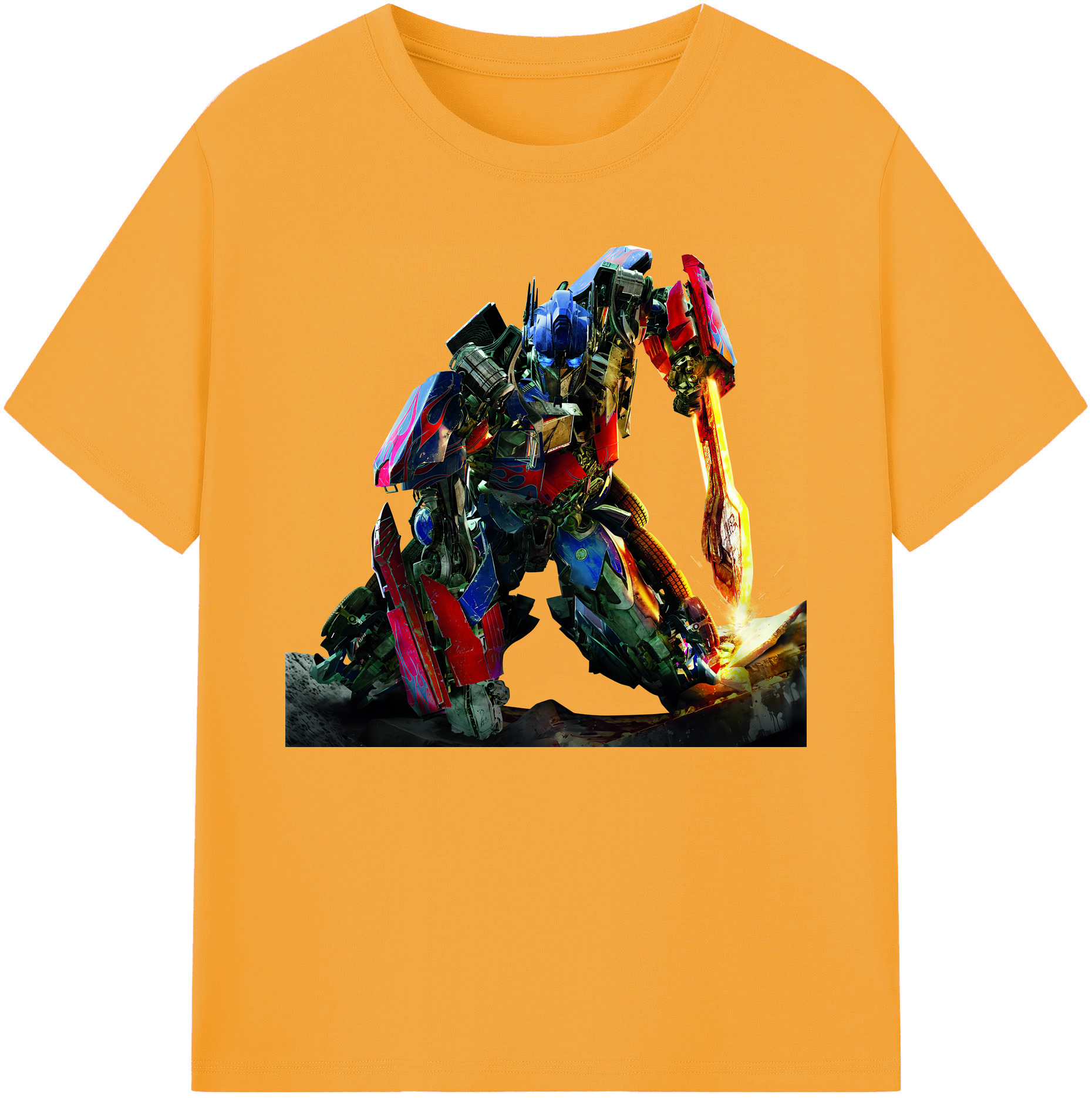 （画像用） Transformers トランスフォーマー 綿100％ メンズ半袖Tシャツ｜肌触りやわらか＆通気性
