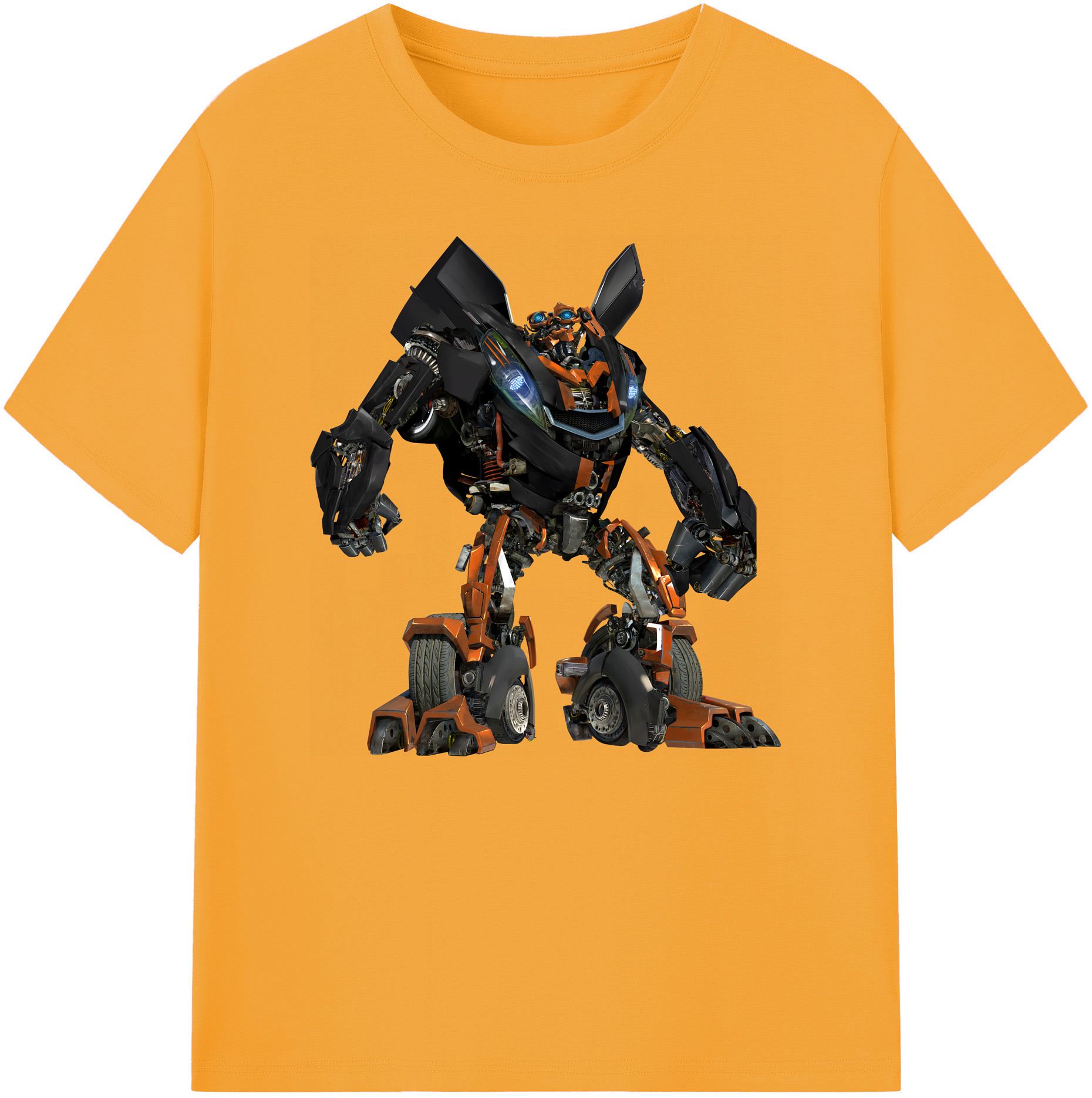 （画像用） Transformers トランスフォーマー 綿100％ メンズ半袖Tシャツ｜肌触りやわらか＆通気性