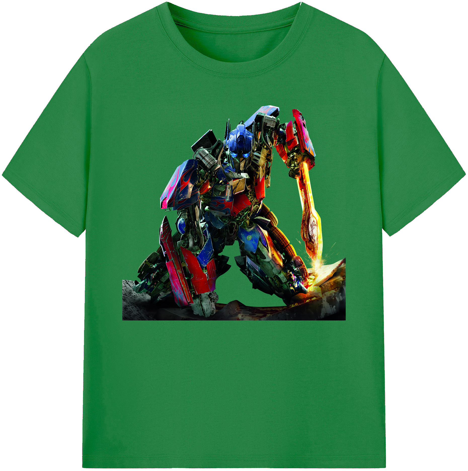 （画像用） Transformers トランスフォーマー 綿100％ メンズ半袖Tシャツ｜肌触りやわらか＆通気性