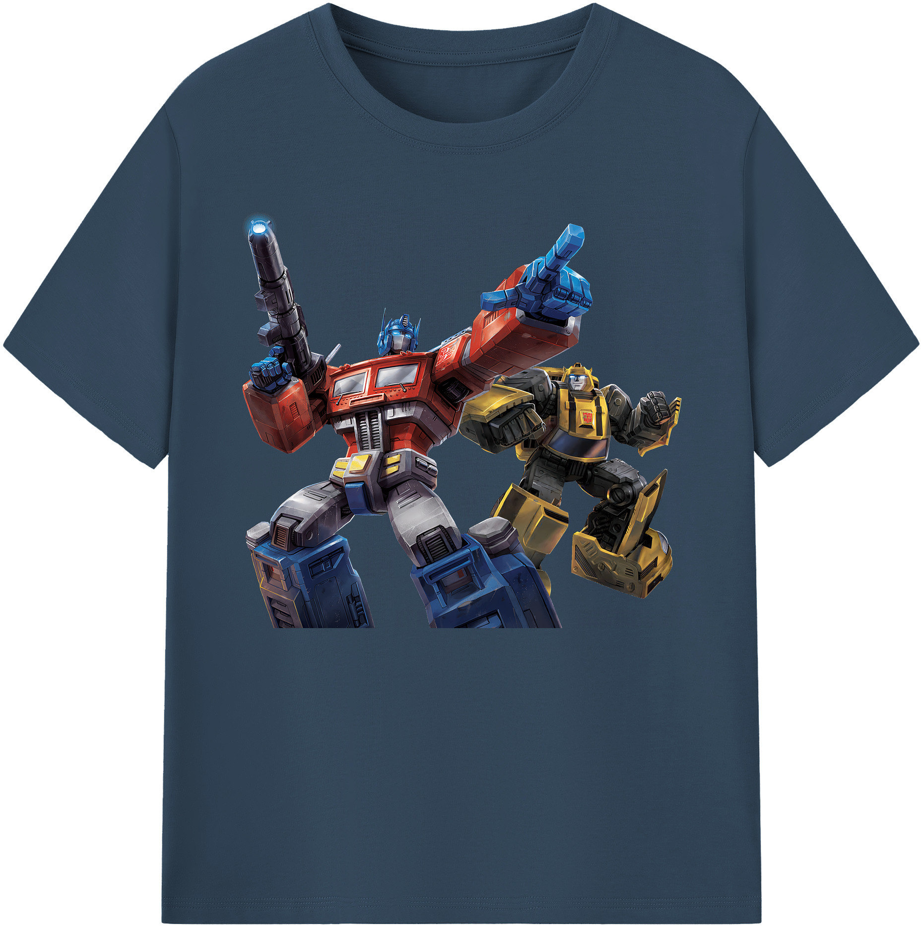 （画像用） Transformers トランスフォーマー 綿100％ メンズ半袖Tシャツ｜肌触りやわらか＆通気性