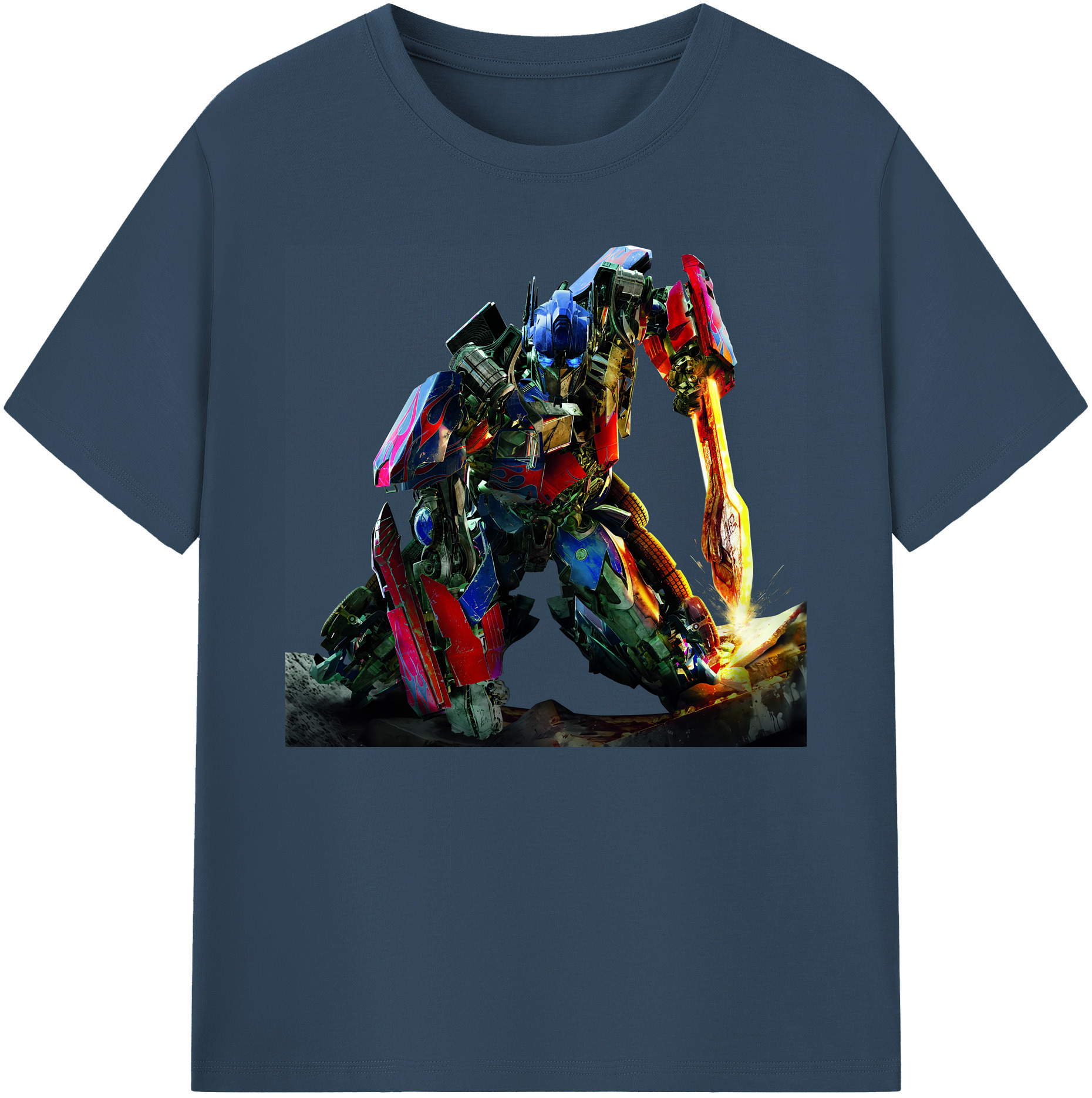 （画像用） Transformers トランスフォーマー 綿100％ メンズ半袖Tシャツ｜肌触りやわらか＆通気性