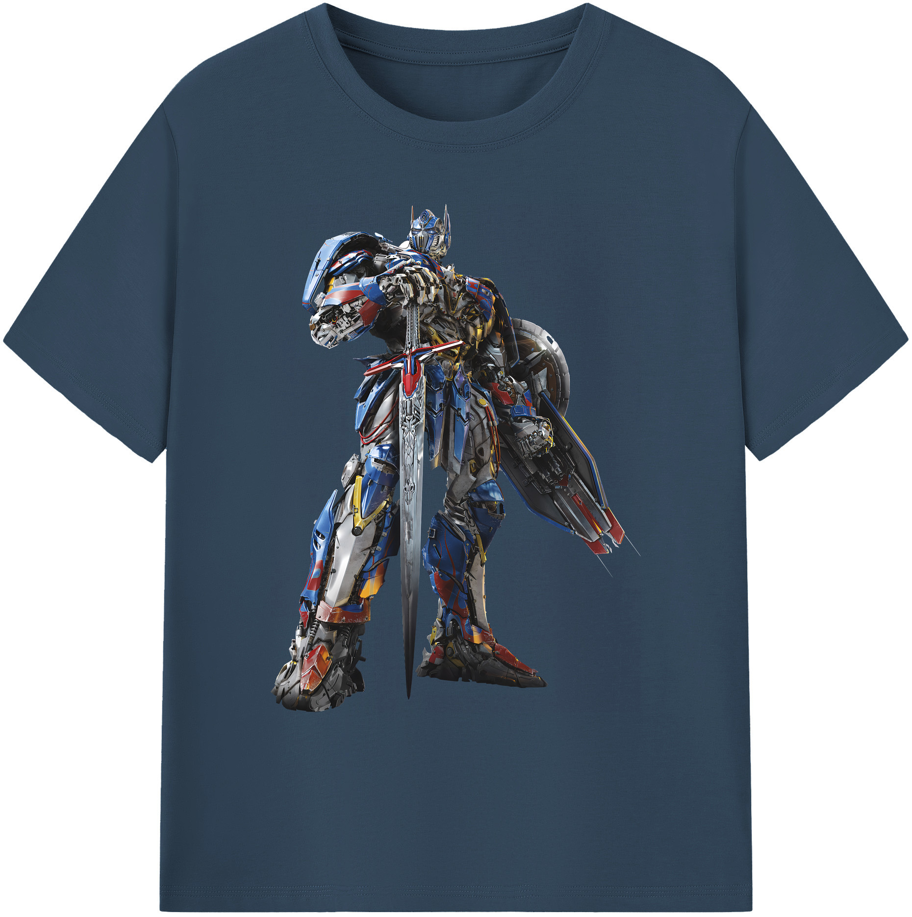 （画像用） Transformers トランスフォーマー 綿100％ メンズ半袖Tシャツ｜肌触りやわらか＆通気性