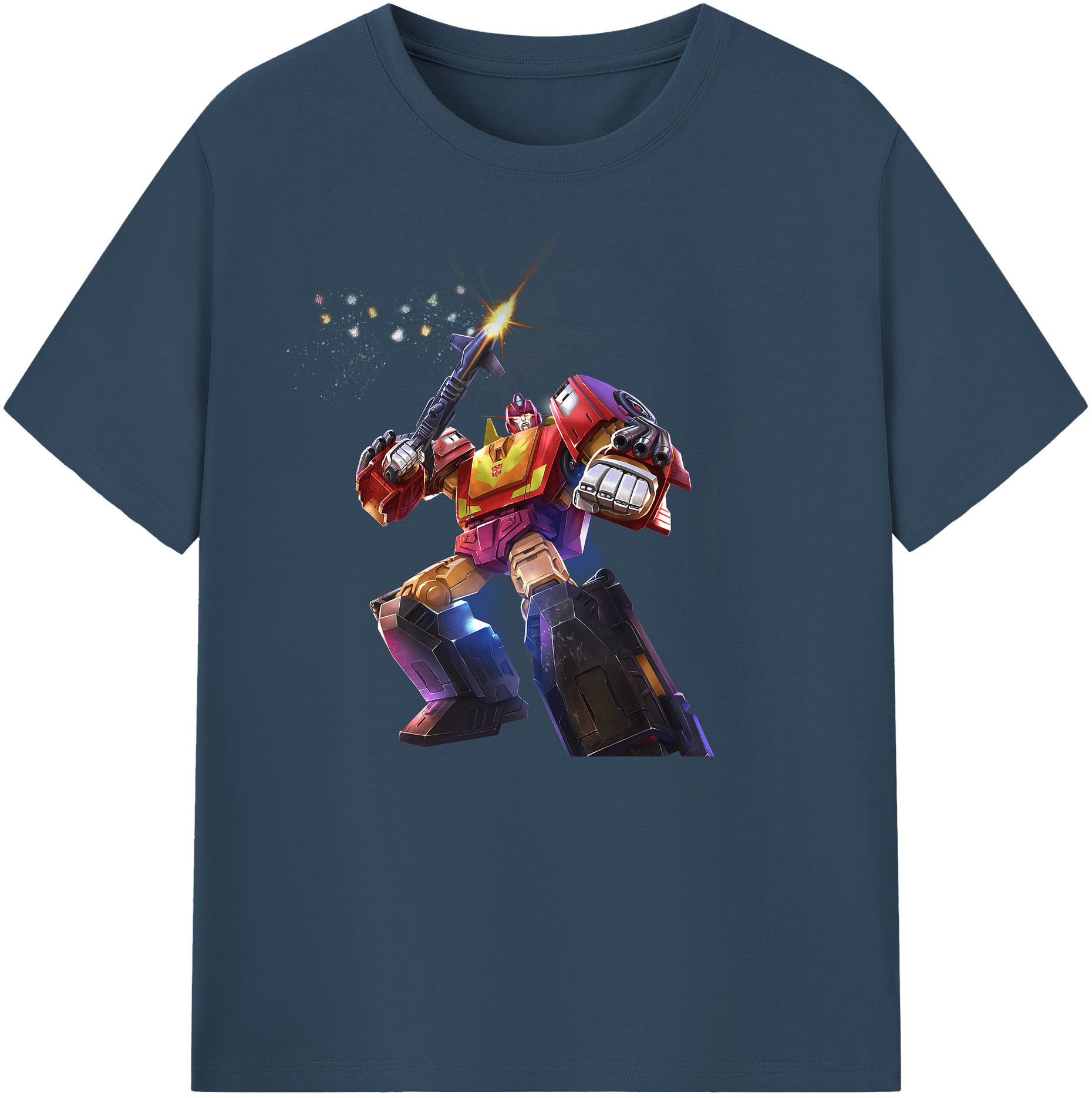 （画像用） Transformers トランスフォーマー 綿100％ メンズ半袖Tシャツ｜肌触りやわらか＆通気性