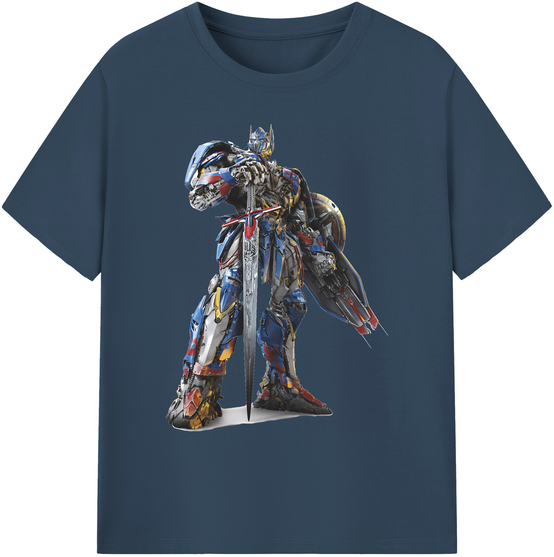（画像用） Transformers トランスフォーマー 綿100％ メンズ半袖Tシャツ｜肌触りやわらか＆通気性