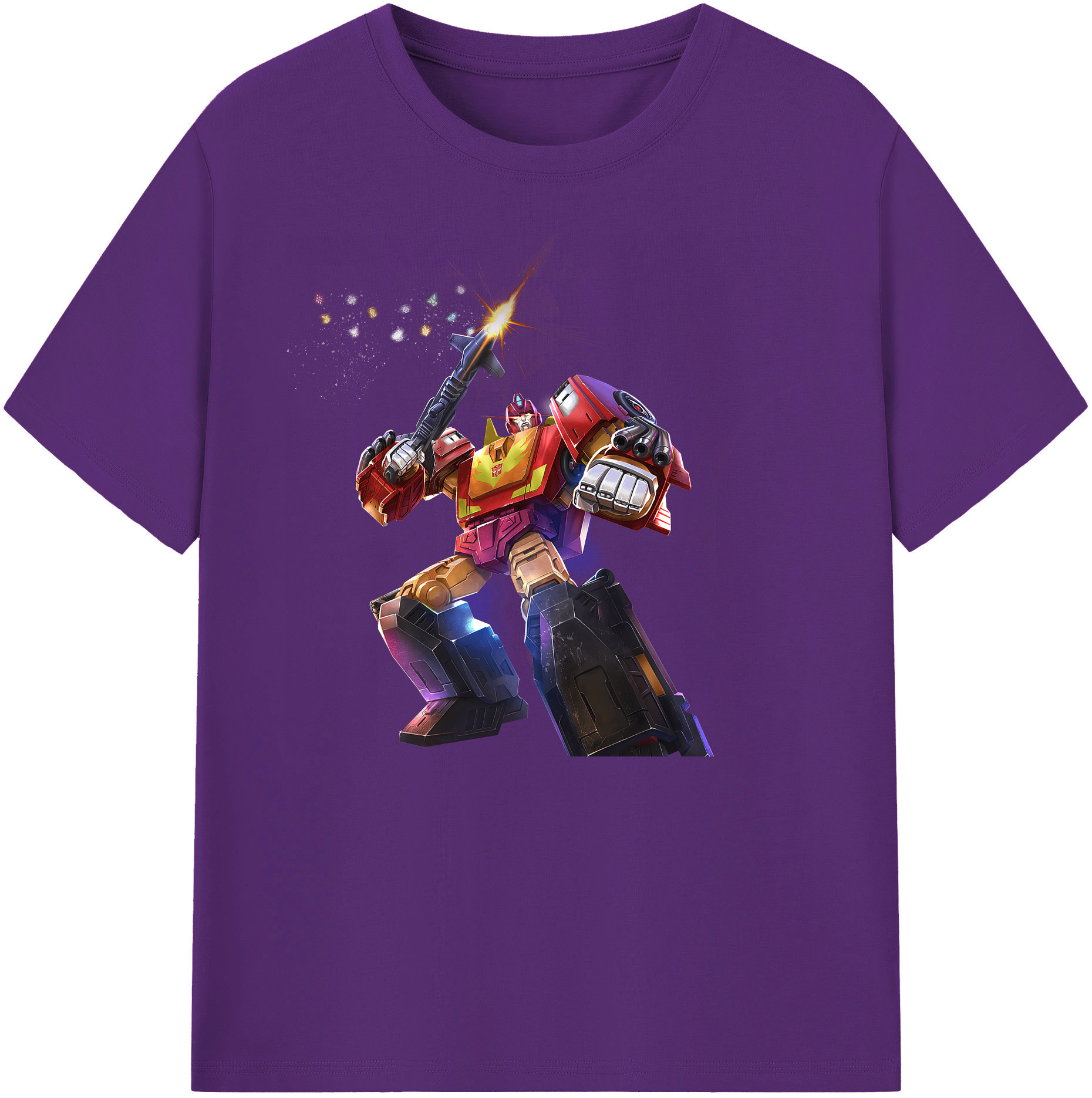 （画像用） Transformers トランスフォーマー 綿100％ メンズ半袖Tシャツ｜肌触りやわらか＆通気性