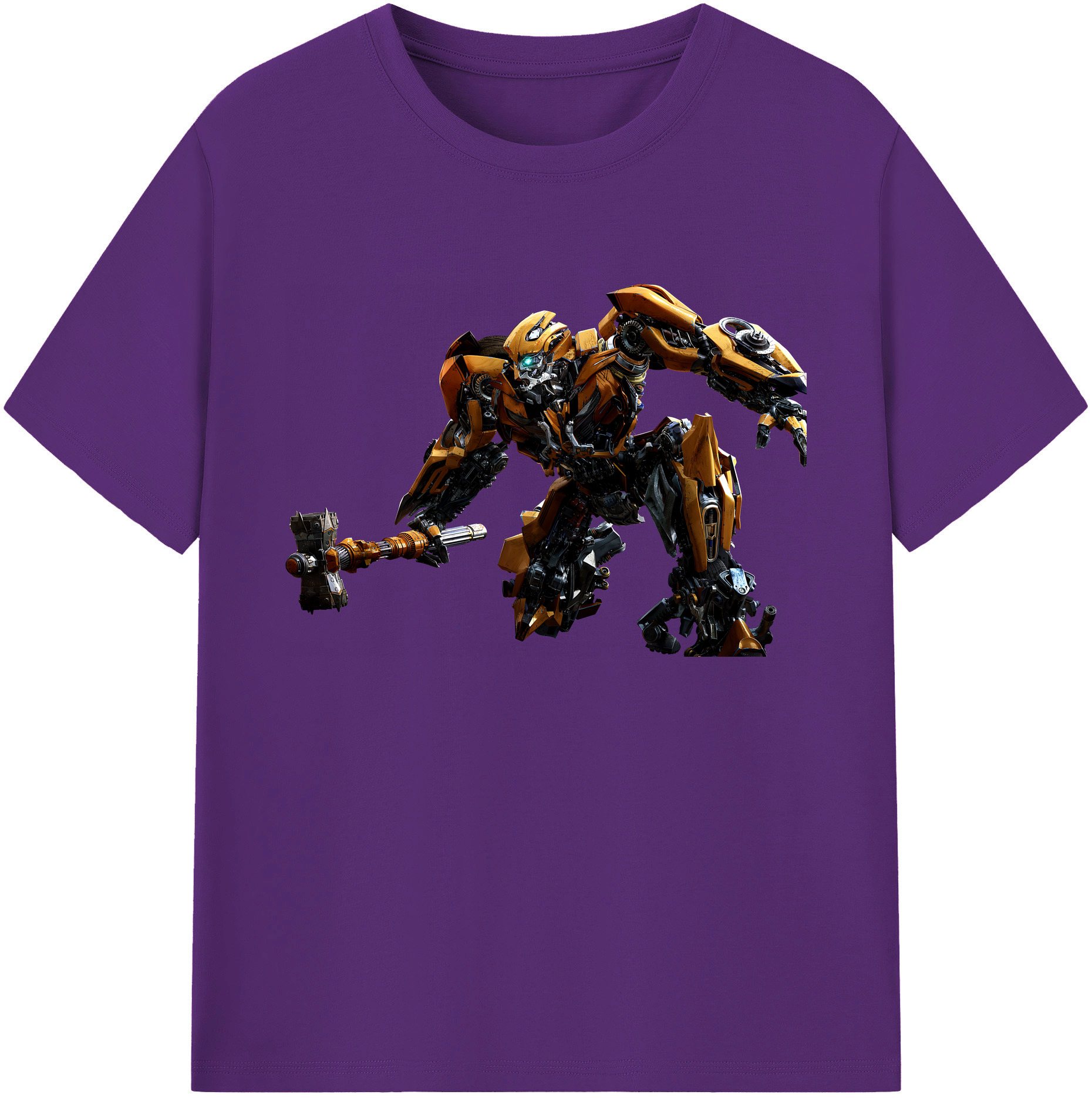 （画像用） Transformers トランスフォーマー 綿100％ メンズ半袖Tシャツ｜肌触りやわらか＆通気性