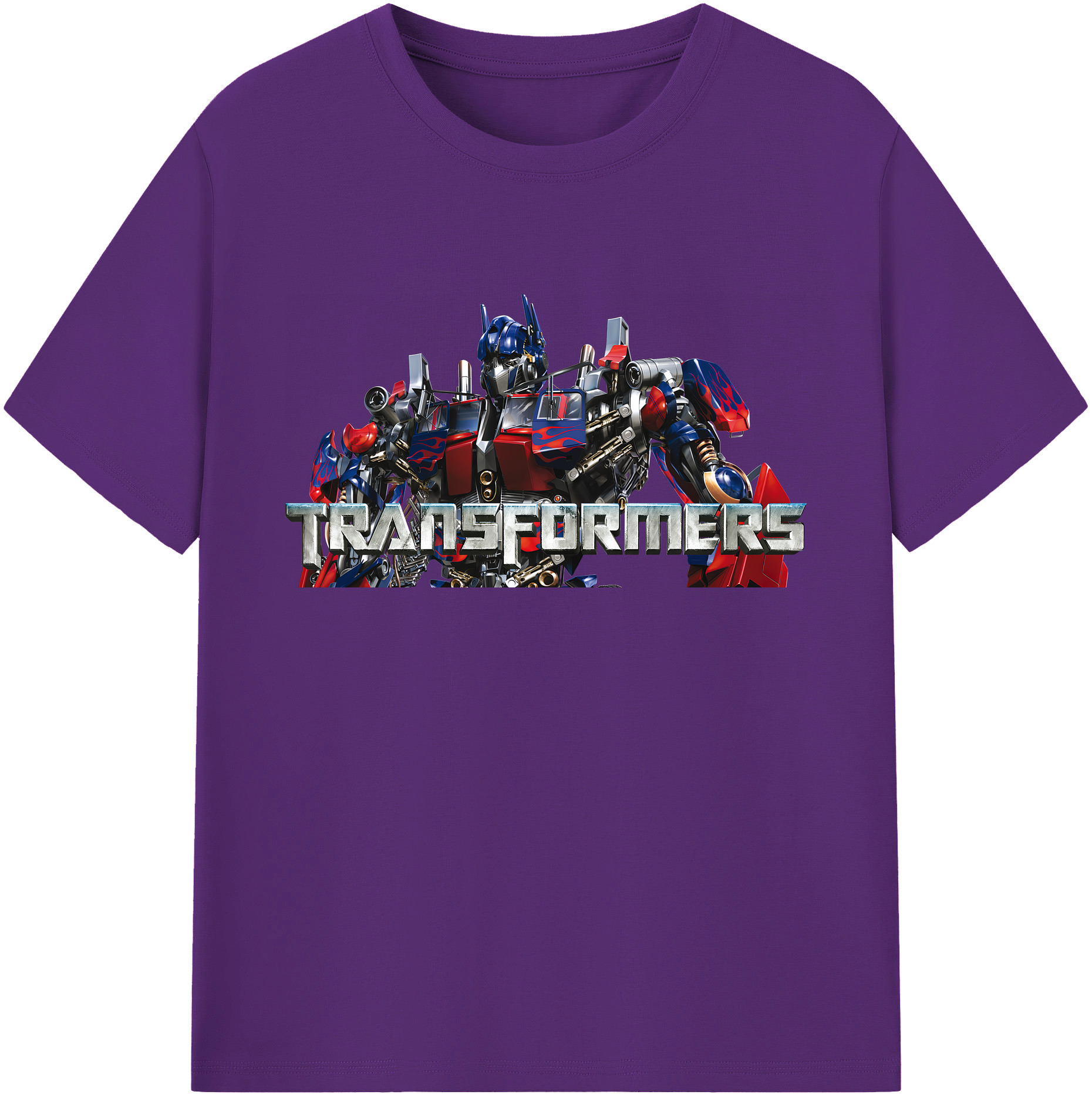 （画像用） Transformers トランスフォーマー 綿100％ メンズ半袖Tシャツ｜肌触りやわらか＆通気性