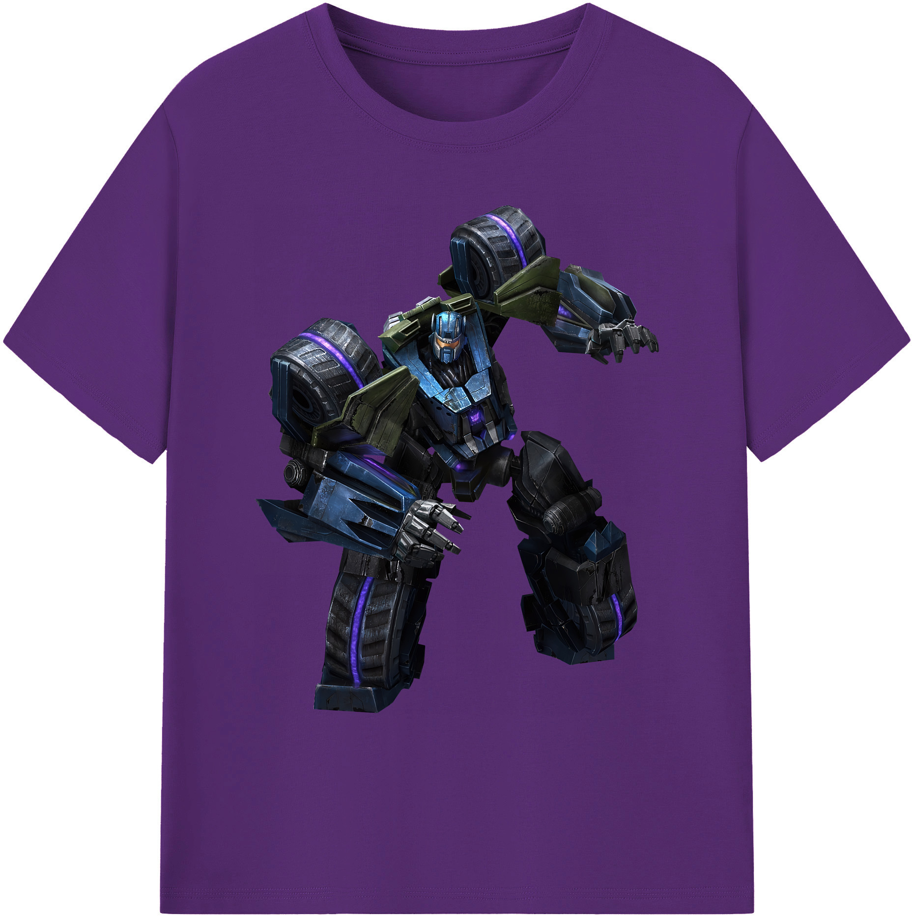 （画像用） Transformers トランスフォーマー 綿100％ メンズ半袖Tシャツ｜肌触りやわらか＆通気性