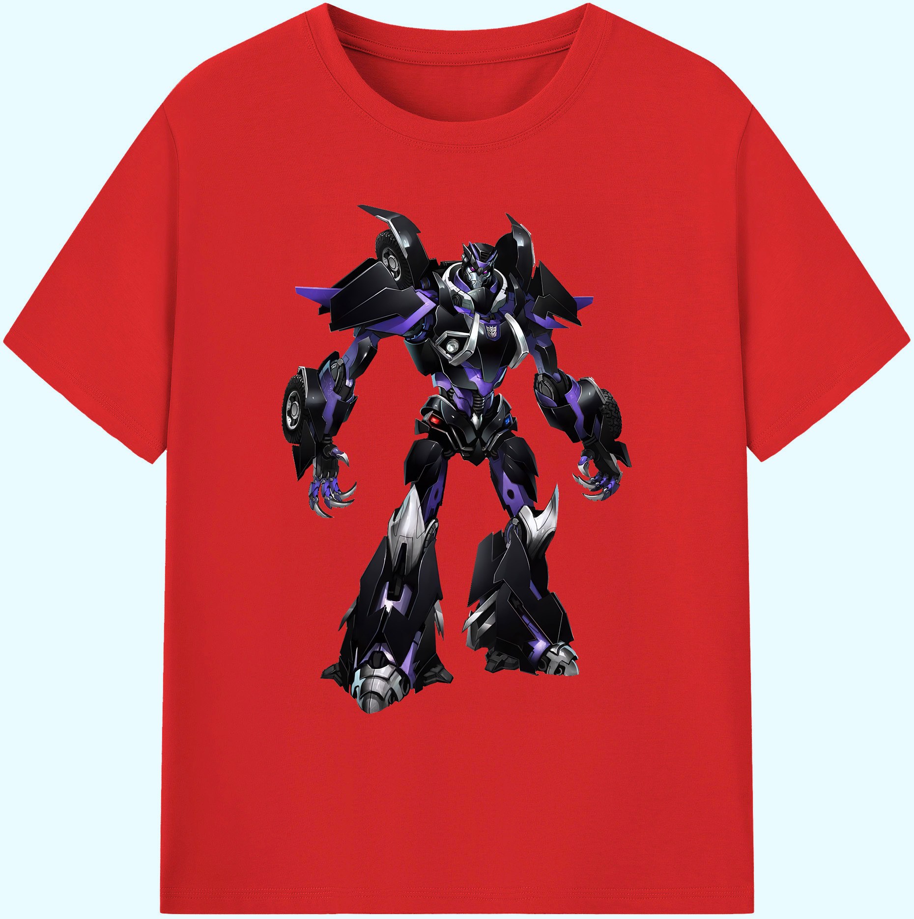 （画像用） Transformers トランスフォーマー 綿100％ メンズ半袖Tシャツ｜肌触りやわらか＆通気性