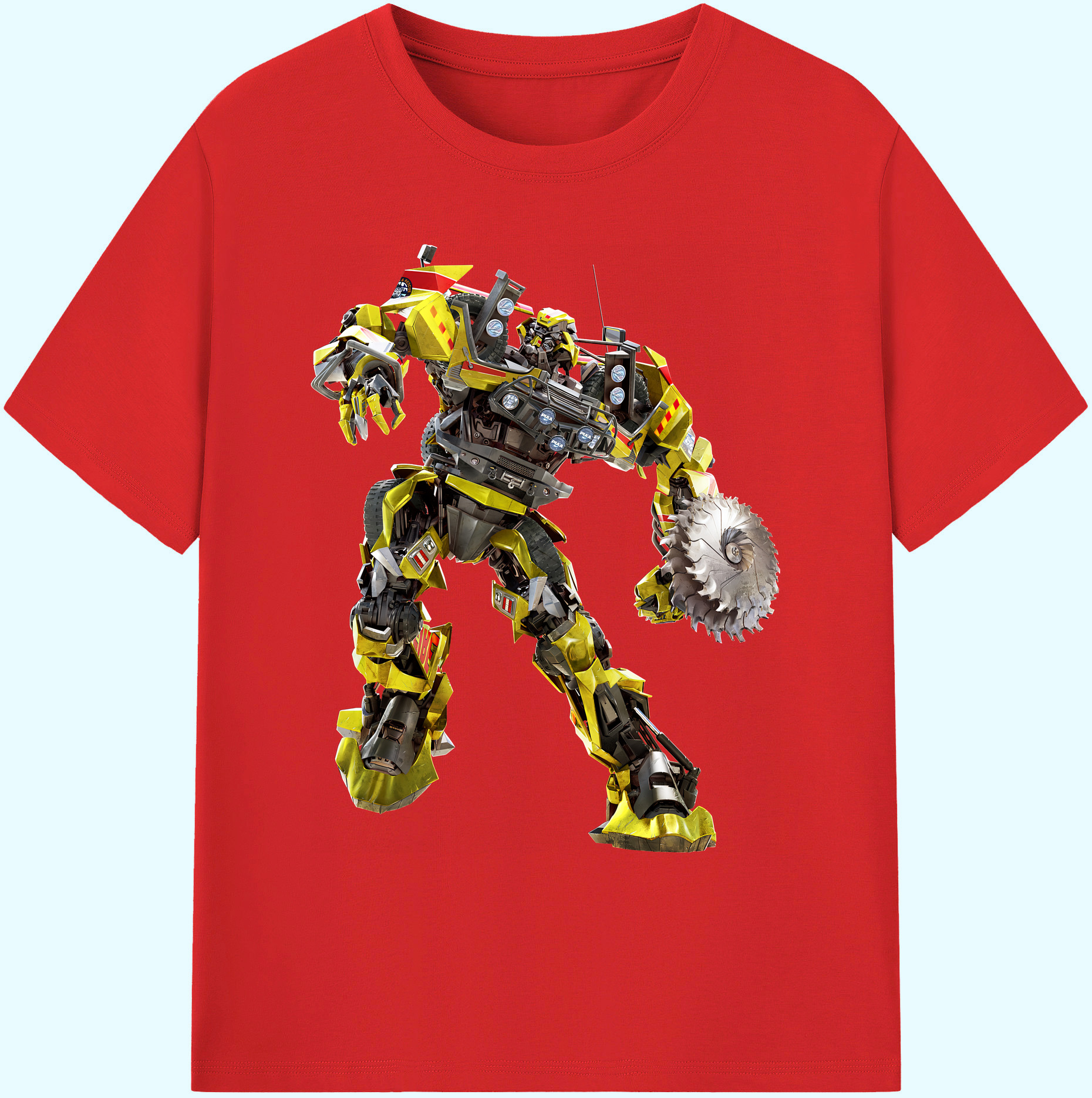 （画像用） Transformers トランスフォーマー 綿100％ メンズ半袖Tシャツ｜肌触りやわらか＆通気性