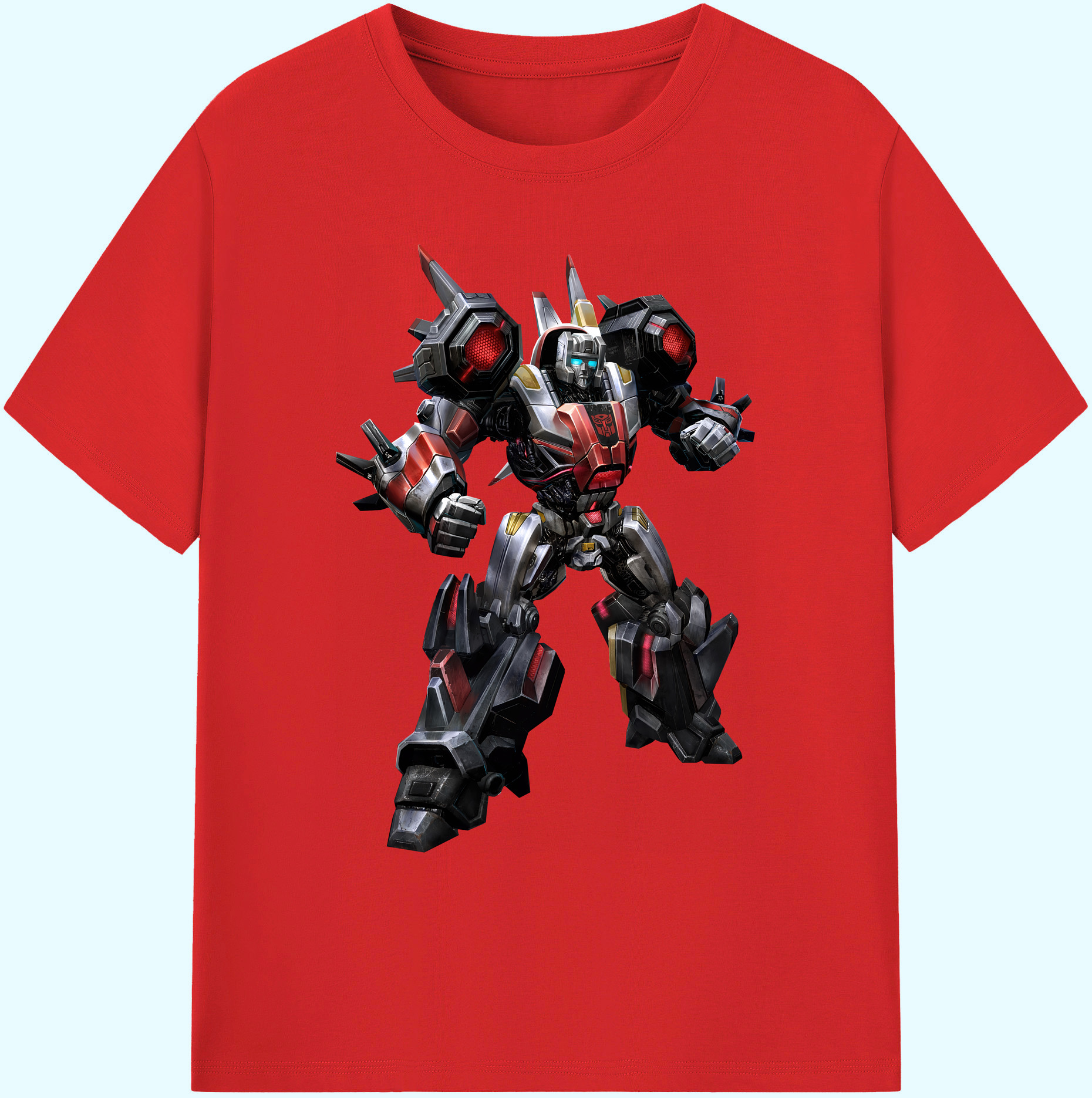 （画像用） Transformers トランスフォーマー 綿100％ メンズ半袖Tシャツ｜肌触りやわらか＆通気性