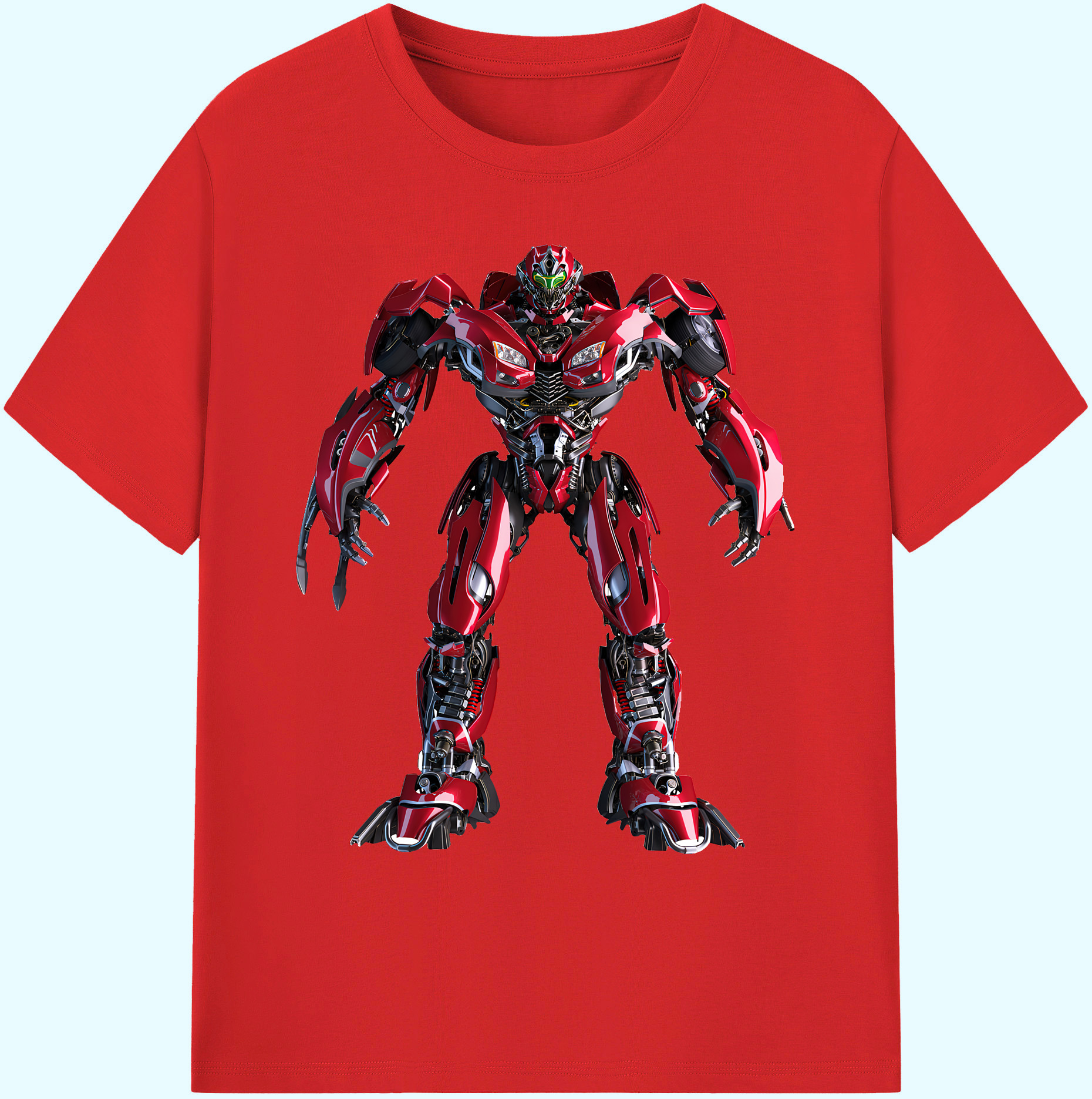 （画像用） Transformers トランスフォーマー 綿100％ メンズ半袖Tシャツ｜肌触りやわらか＆通気性