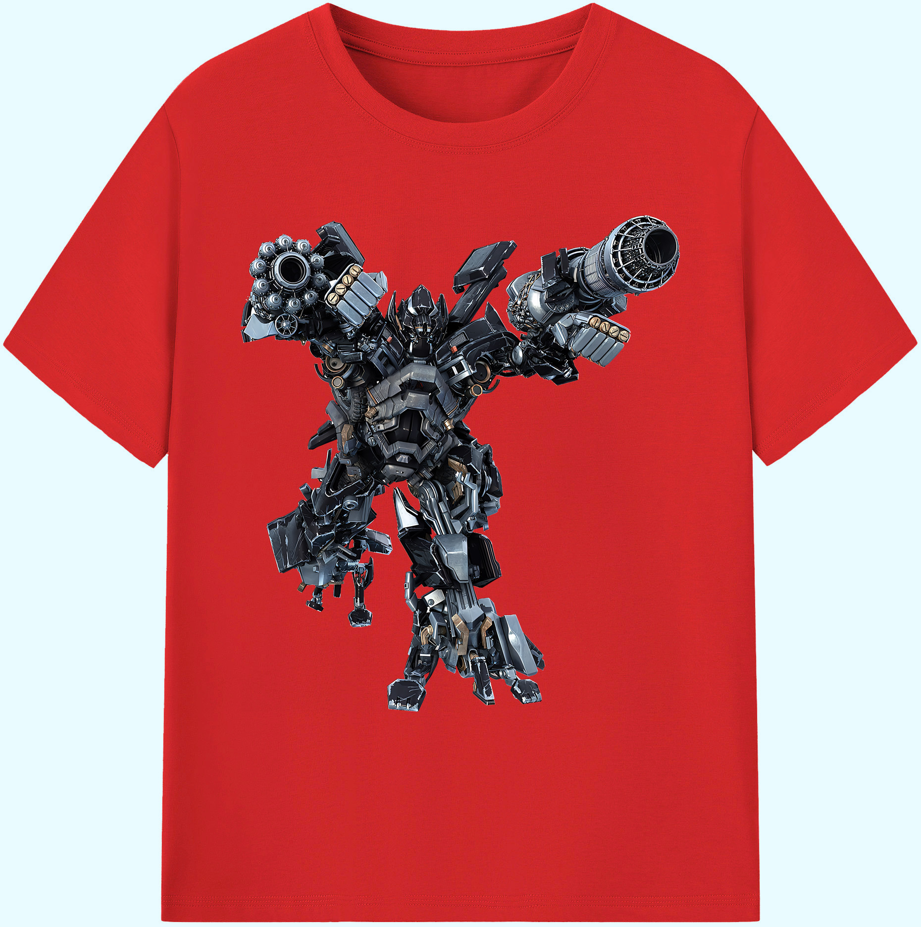 （画像用） Transformers トランスフォーマー 綿100％ メンズ半袖Tシャツ｜肌触りやわらか＆通気性