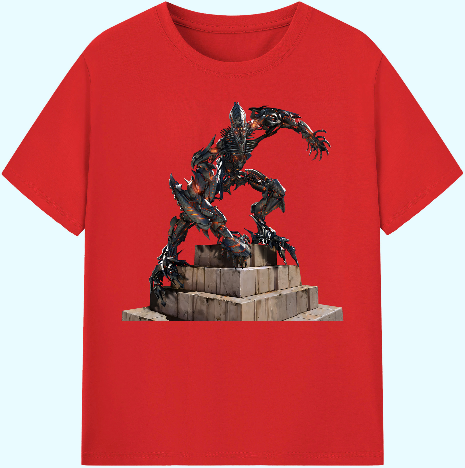 （画像用） Transformers トランスフォーマー 綿100％ メンズ半袖Tシャツ｜肌触りやわらか＆通気性