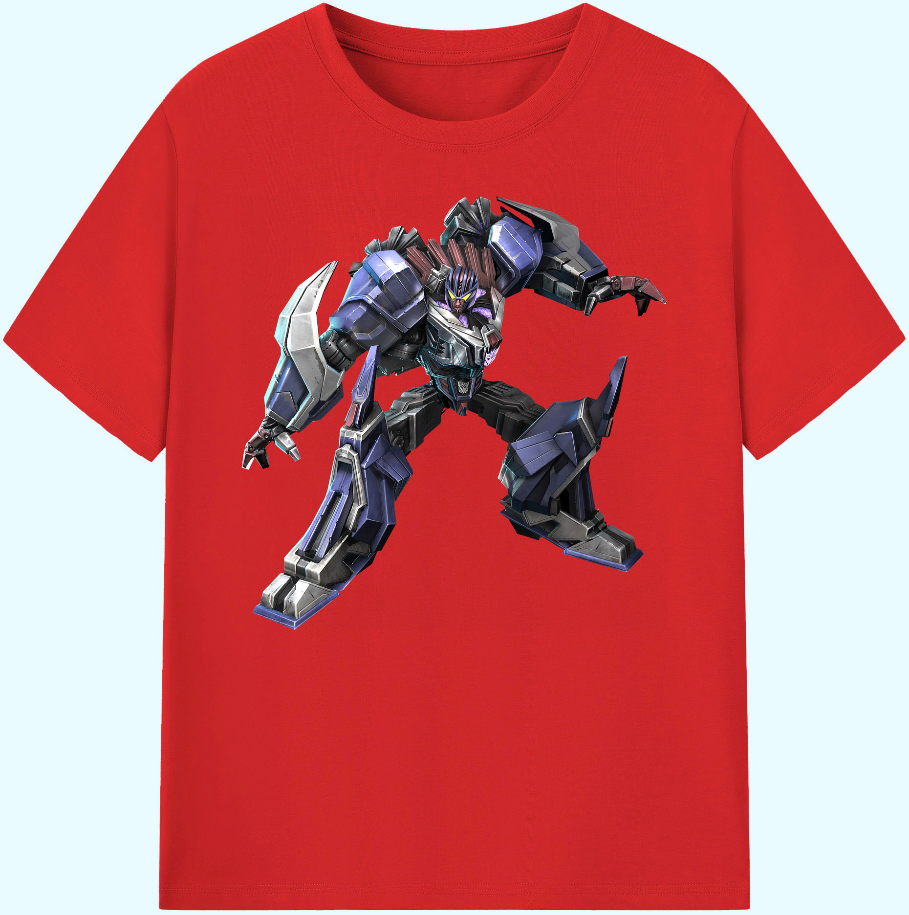 （画像用） Transformers トランスフォーマー 綿100％ メンズ半袖Tシャツ｜肌触りやわらか＆通気性