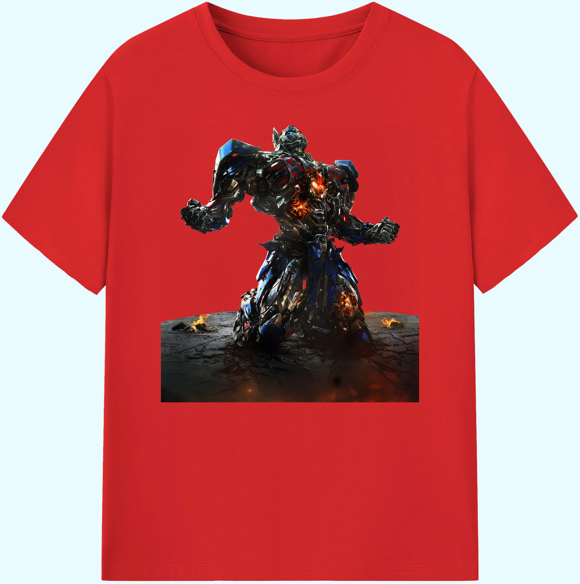 （画像用） Transformers トランスフォーマー 綿100％ メンズ半袖Tシャツ｜肌触りやわらか＆通気性