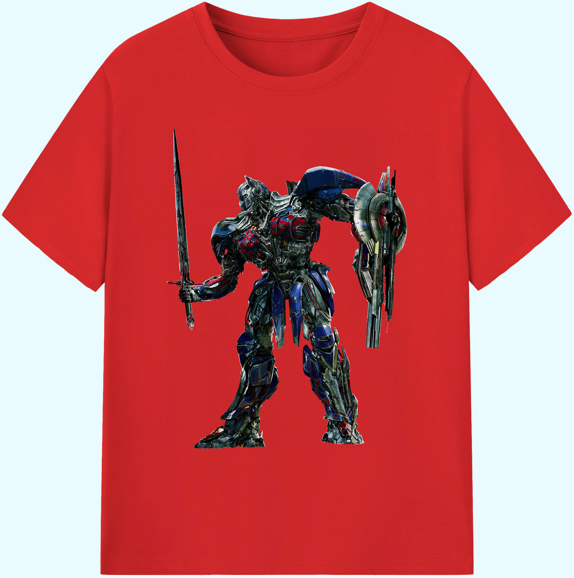 （画像用） Transformers トランスフォーマー 綿100％ メンズ半袖Tシャツ｜肌触りやわらか＆通気性
