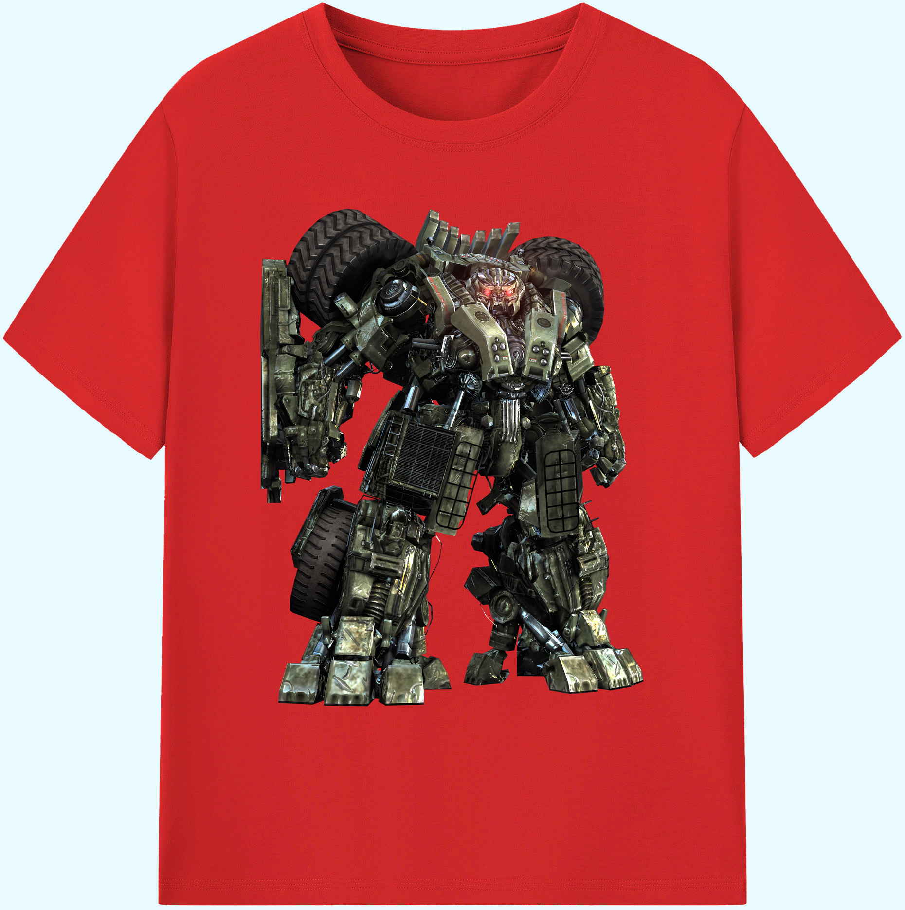 （画像用） Transformers トランスフォーマー 綿100％ メンズ半袖Tシャツ｜肌触りやわらか＆通気性
